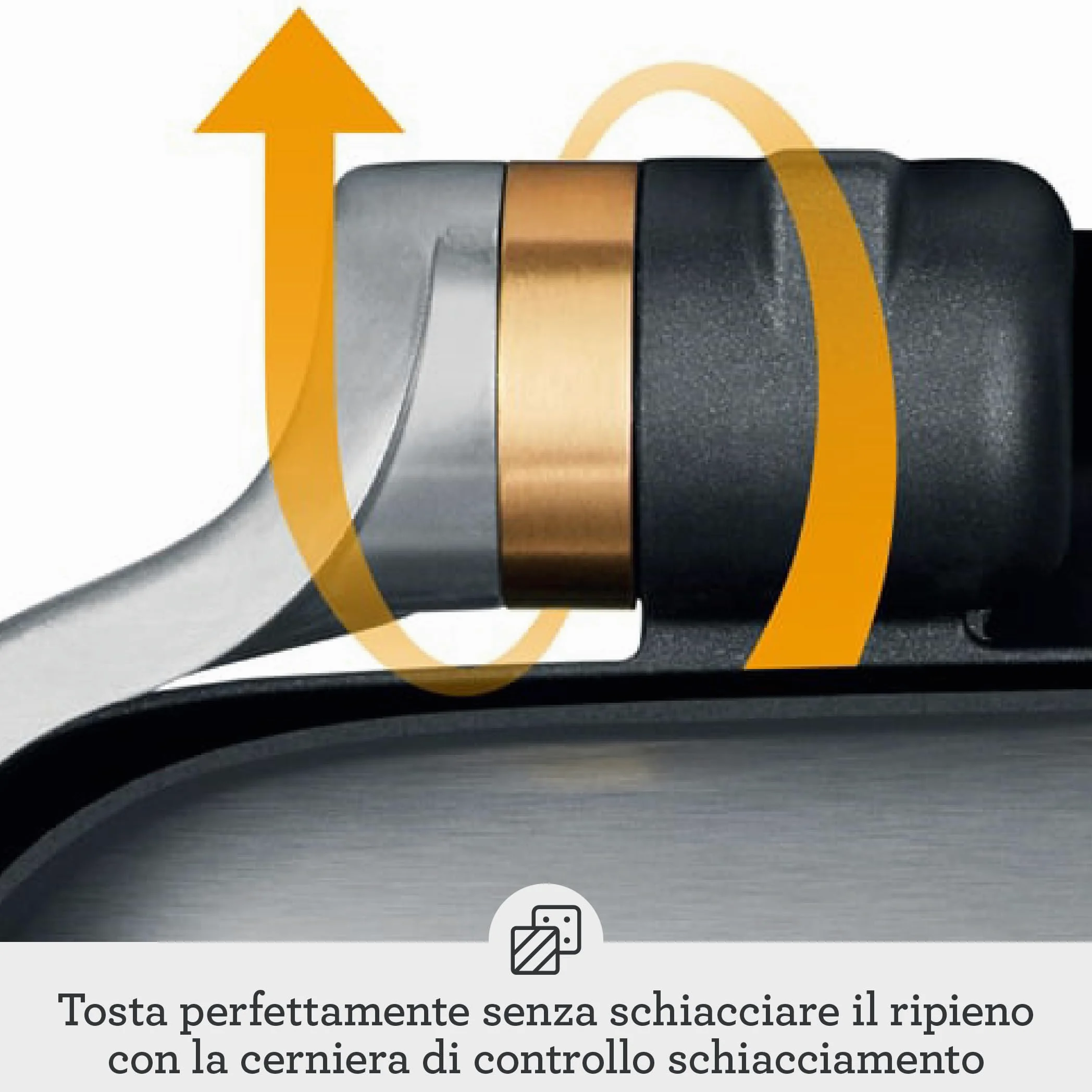Sage - The Perfect Press - Tostapane per Panini - Acciaio Inox Spazzolato