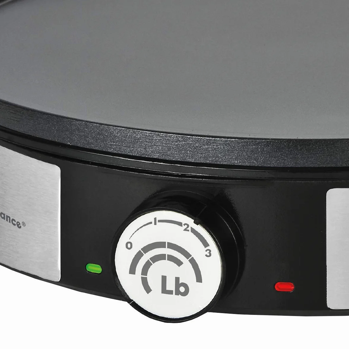 LITTLE BALANCE 8383 Maxi-Crêpes Trio i-200 Crepiera elettrica 3 in 1 1200 W Acciaio inox