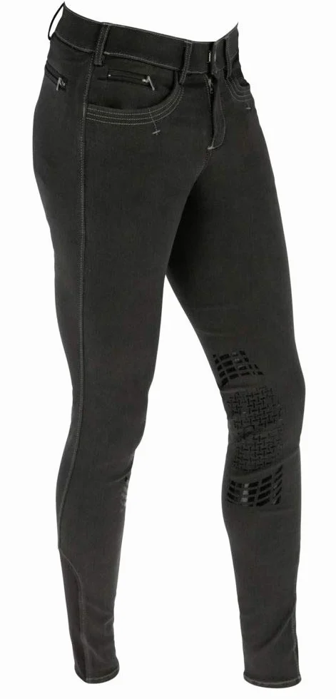 Covalliero Basic Plus Men's Silicone Knee Patches Breeches 2 Colours