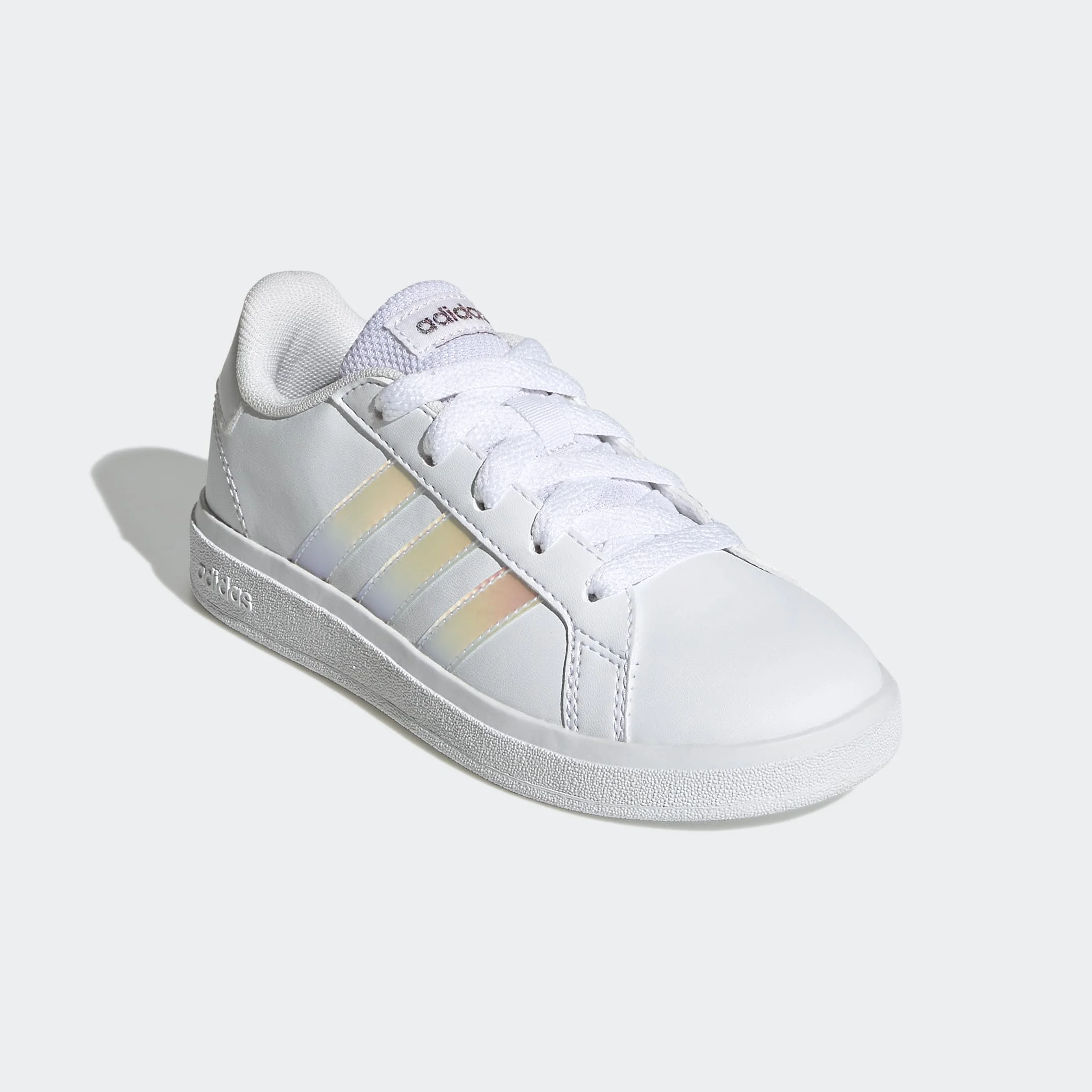 Adidas Grand Court Lifestyle Lace Tennis Scarpe Unisex Bambini Ragazzi