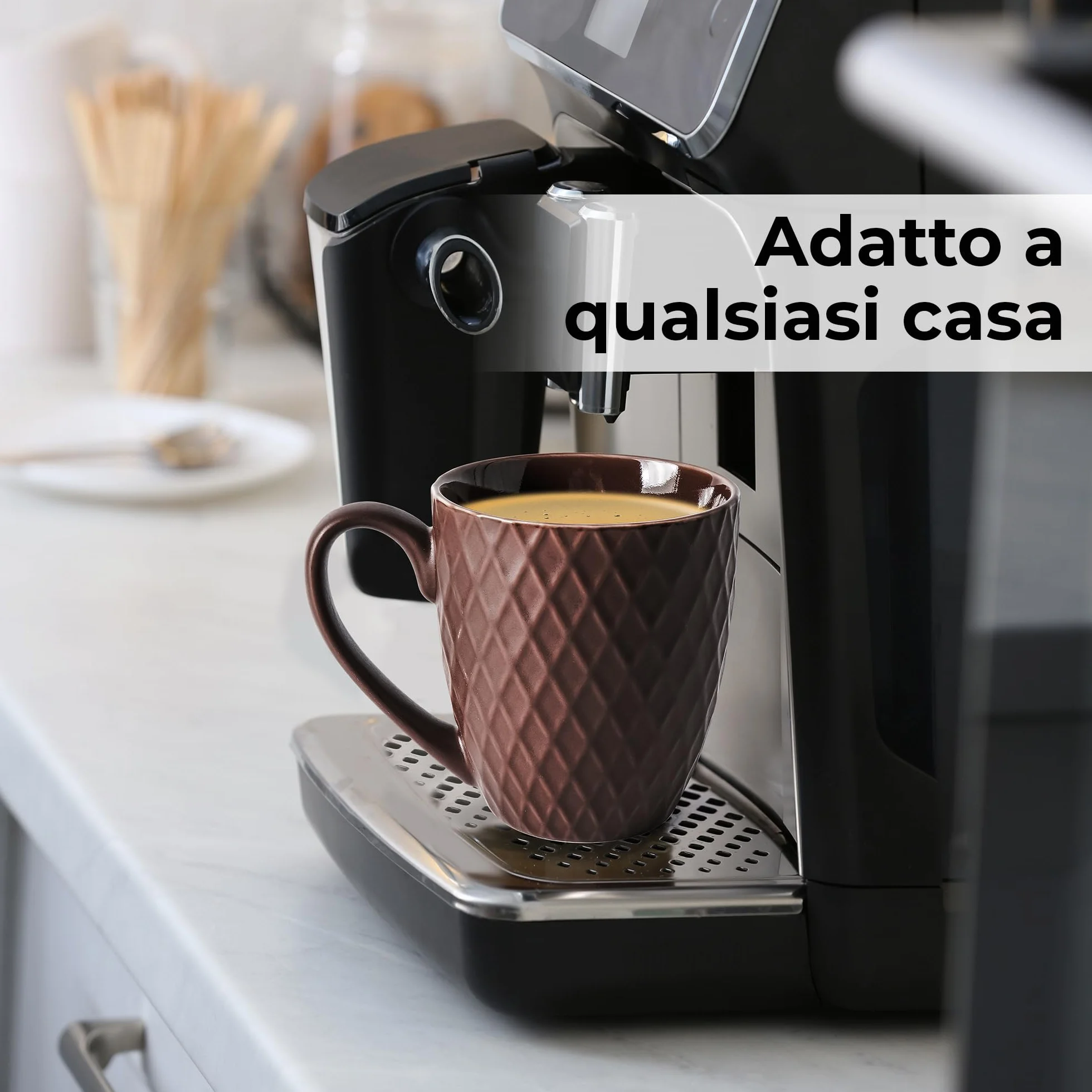 MIAMIO Palmanova Set di tazze da caffè in ceramica 400 ml Beige