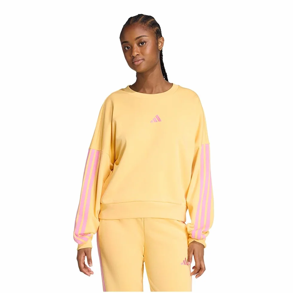 adidas Donna Essentials 3-Stripes French Terry Sweatshirt