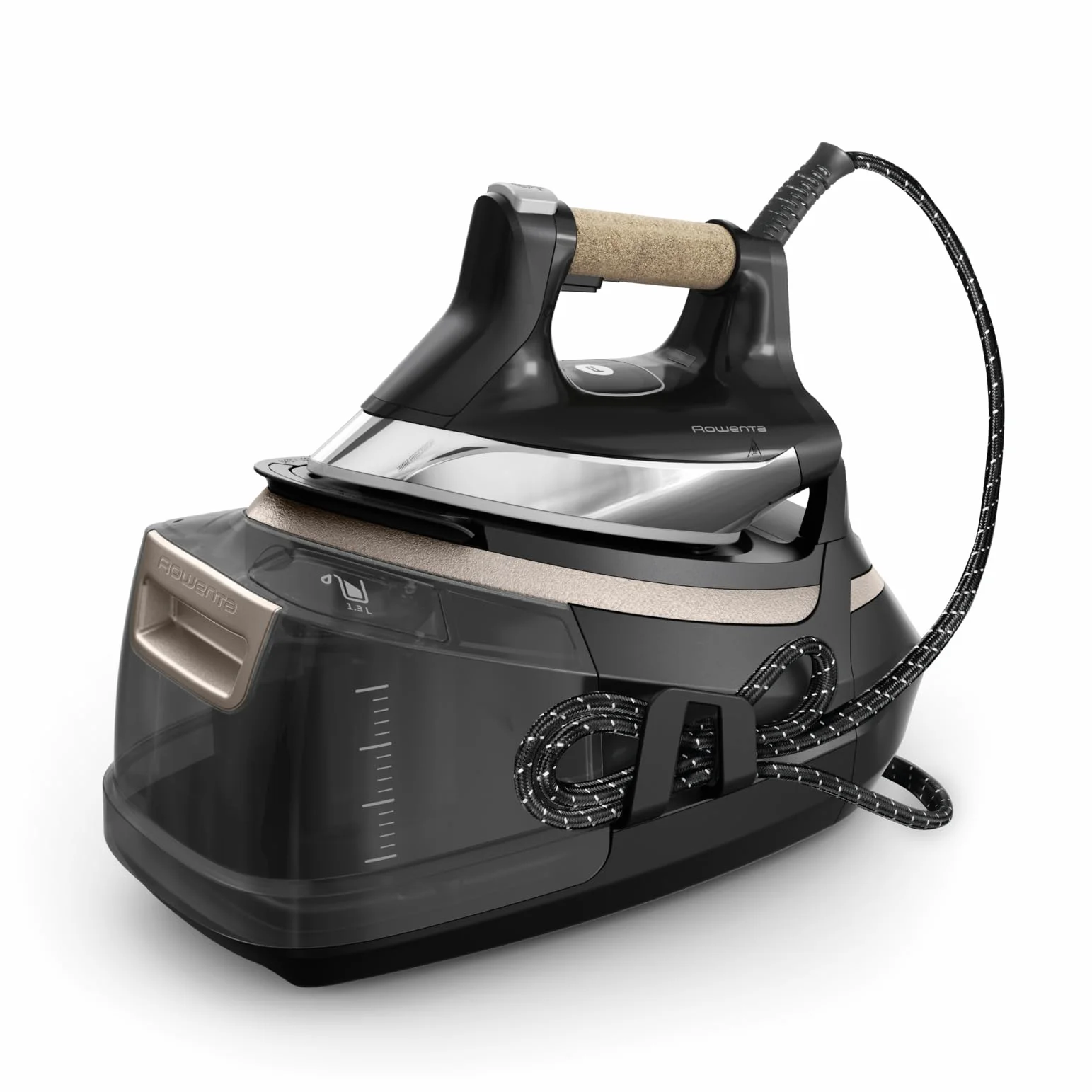 Rowenta Eco Steam Pro, Ferro a Caldaia, Colpo di Vapore fino a 600 g/min, Erogazione Vapore Fino a 150 g/min, Risparmio di Energia, Design Ecologico, DG9661