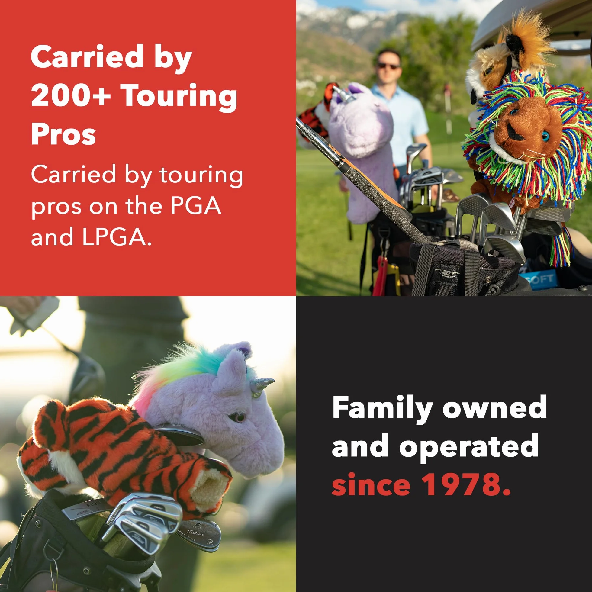 Daphnes Cats & Dogs Series Driver Headcovers
