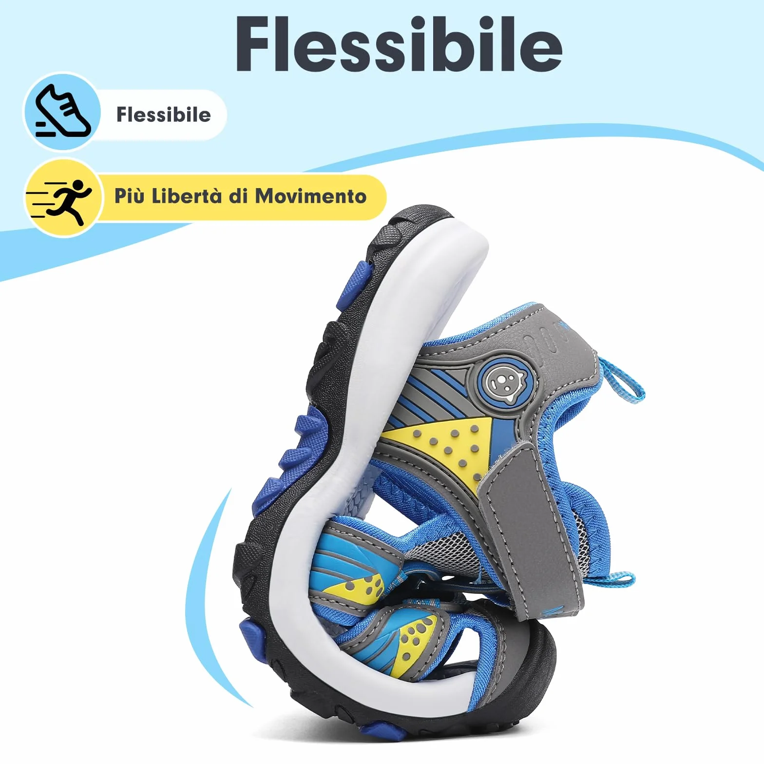 Mishansha Sandali Sportivi Estivi Bambino Trekking Traspirante 24-39 EU