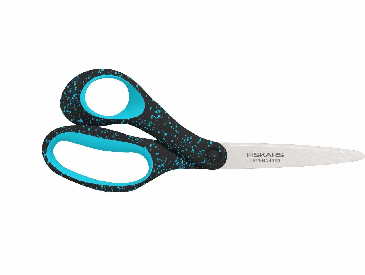Fiskars Forbici per Mancini 15-18 Anni Acciaio Inox 20 cm Nero Turchese
