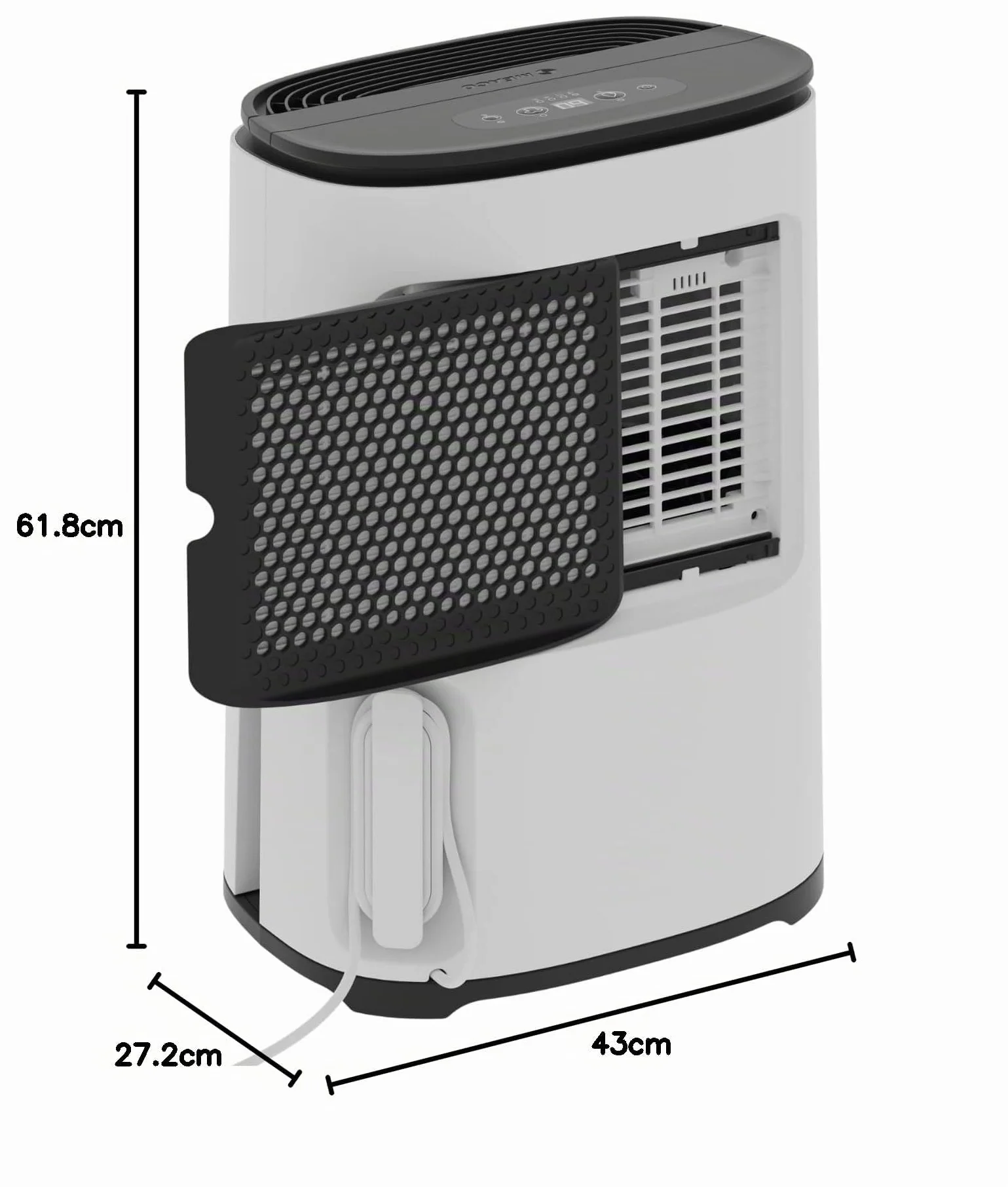 Meaco Dry Arete® One 20L Doppio deumidificatore e purificatore d'aria HEPA per la casa