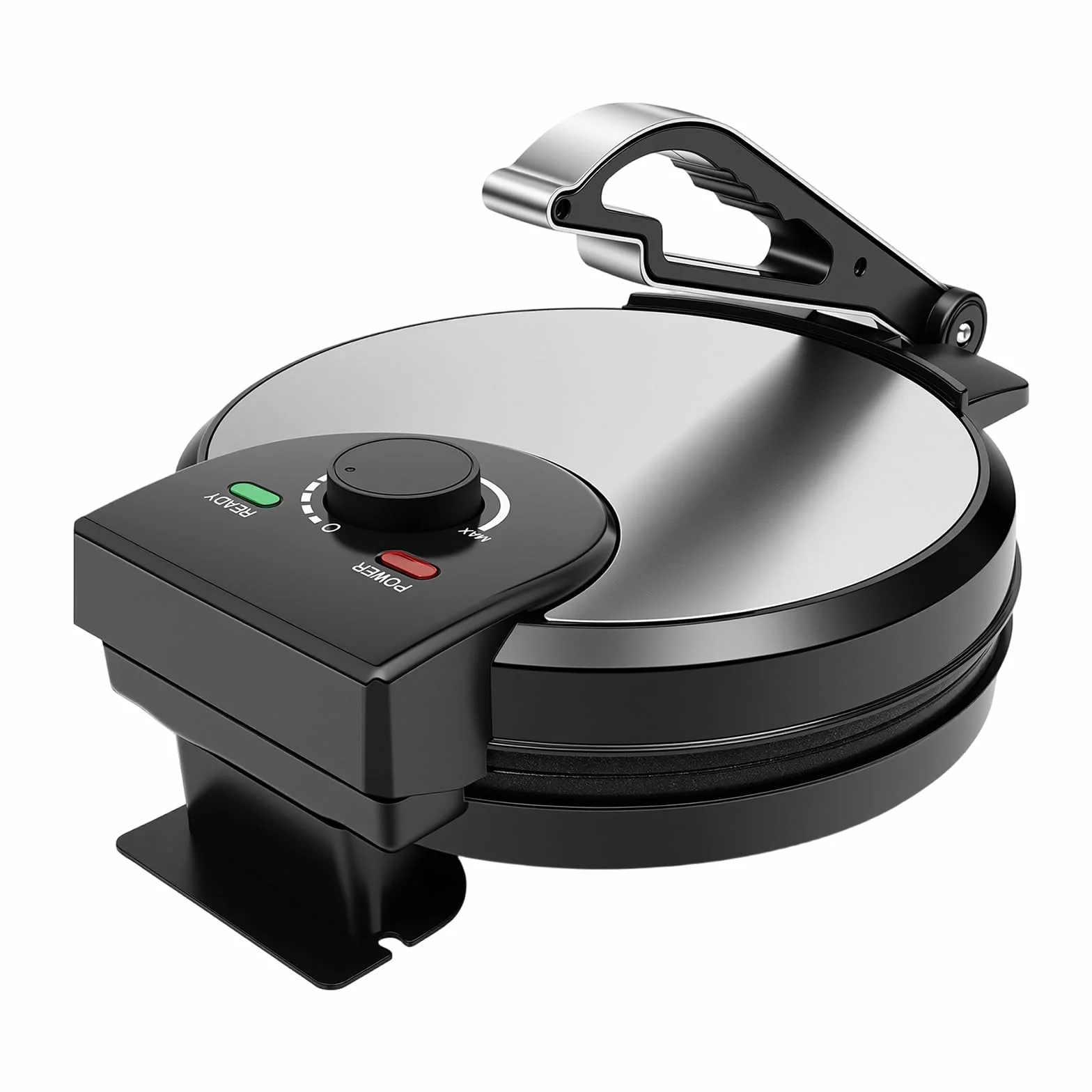 Roti Maker Elettrico 1200W Acciaio Inox Doppio Lato Chapati Tortilla Presse