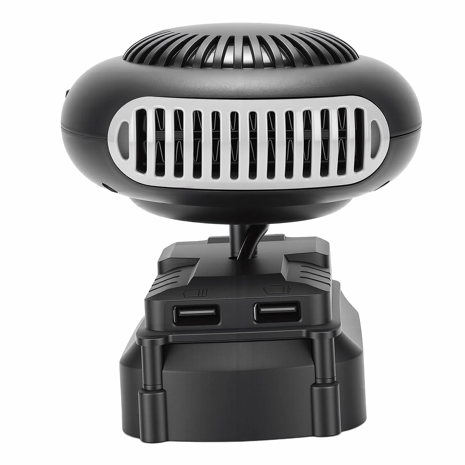 Focket Riscaldatore Alimentato a Batteria 170 W Senza Fili a Basso Rumore 2 Impostazioni USB Doppie Porte