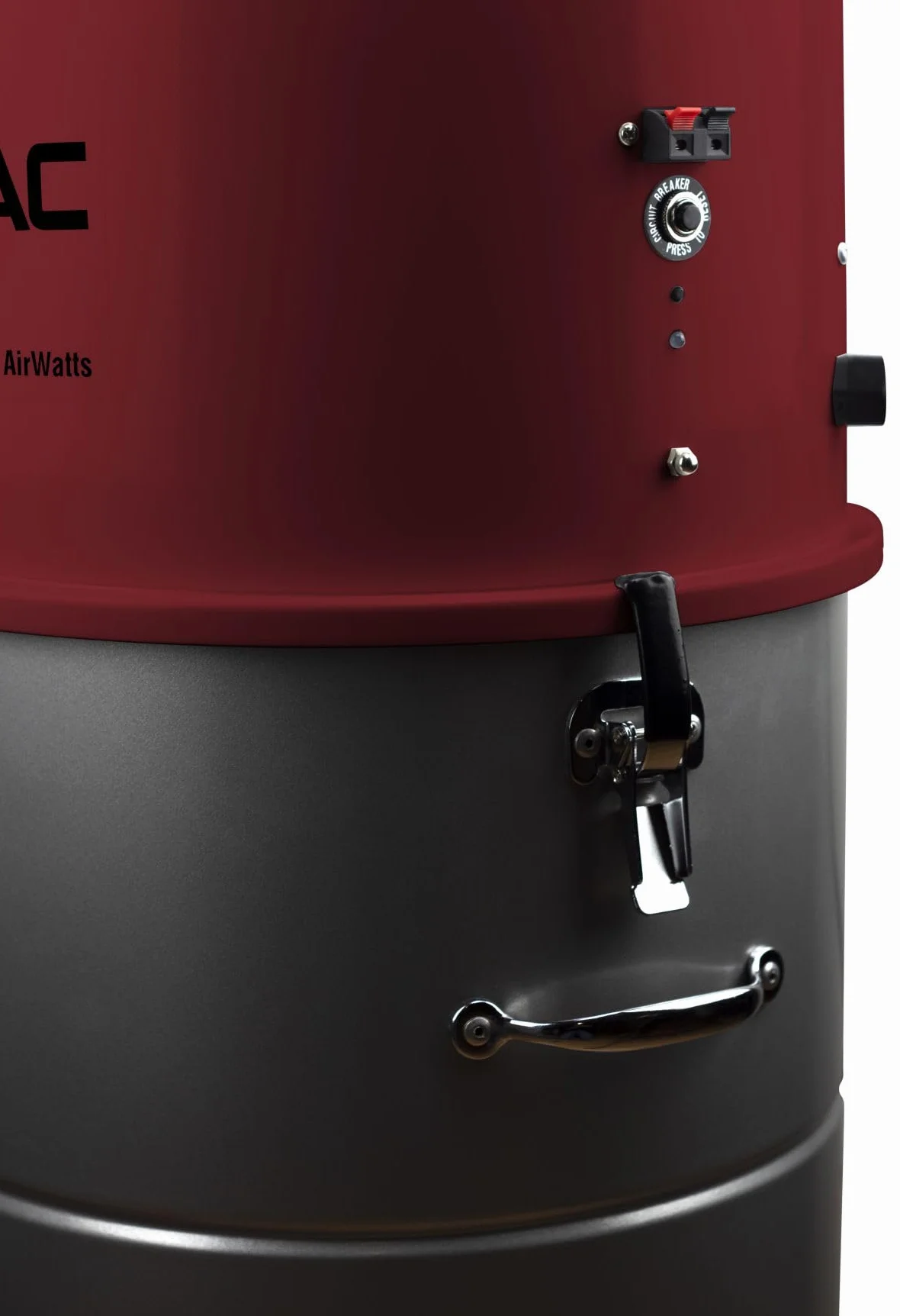 Aspirapolvere centrale HV-755ST-35H + kit di accessori Premium da 7,5m|potenza di aspirazione 755 AirWatts, motore Ametek da 1700 W, 2 turbine|Soft START/STOP| Filtro ciclonico ibrido