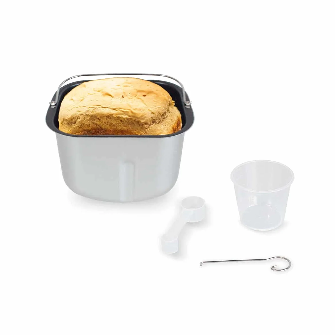 PRIXTON La Petite Bakery - Macchina per il pane e pizza 19 Tipi di Pane 3 Livelli di Tostatura Capacità 1000 g Schermo con pulsanti e Timer