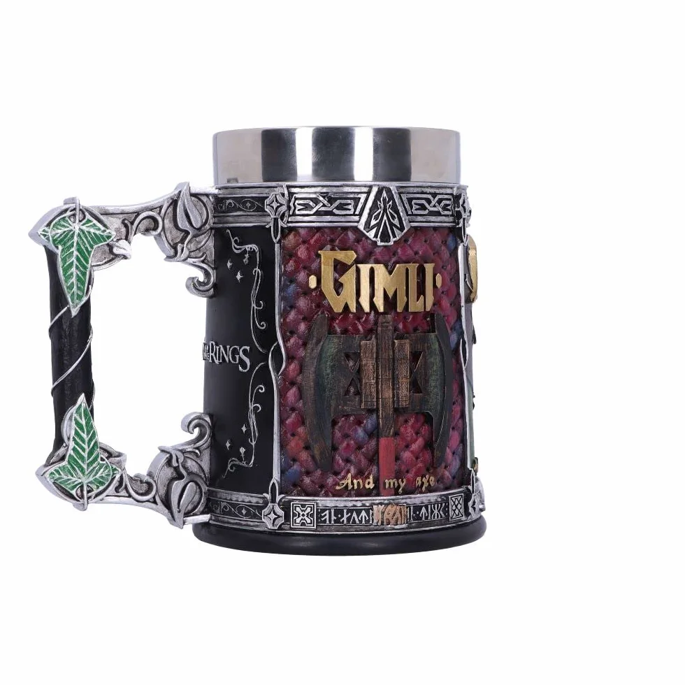 Nemesis Now Boccale con licenza ufficiale Lord of The Rings The Fellowship, multicolore, 15,5 cm