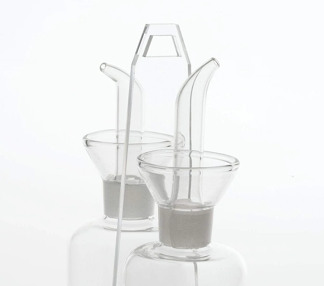 Agplex menage cucina con macinini integrati set sale e pepe 250 ml Made in Italy
