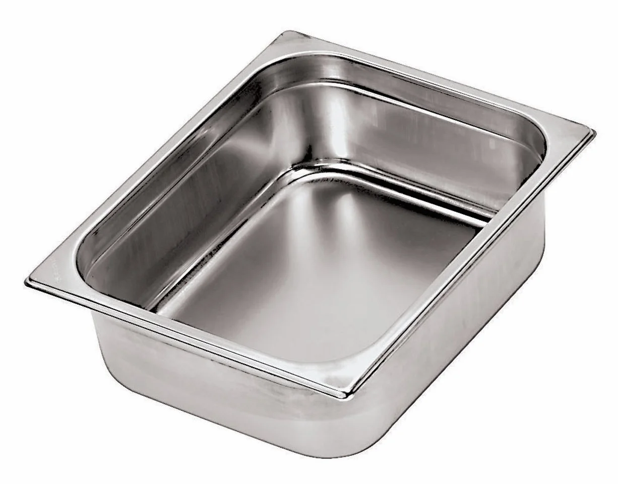 Gn 2/1 Standard Cm 65x53x4 Serie Gastronorm Inox