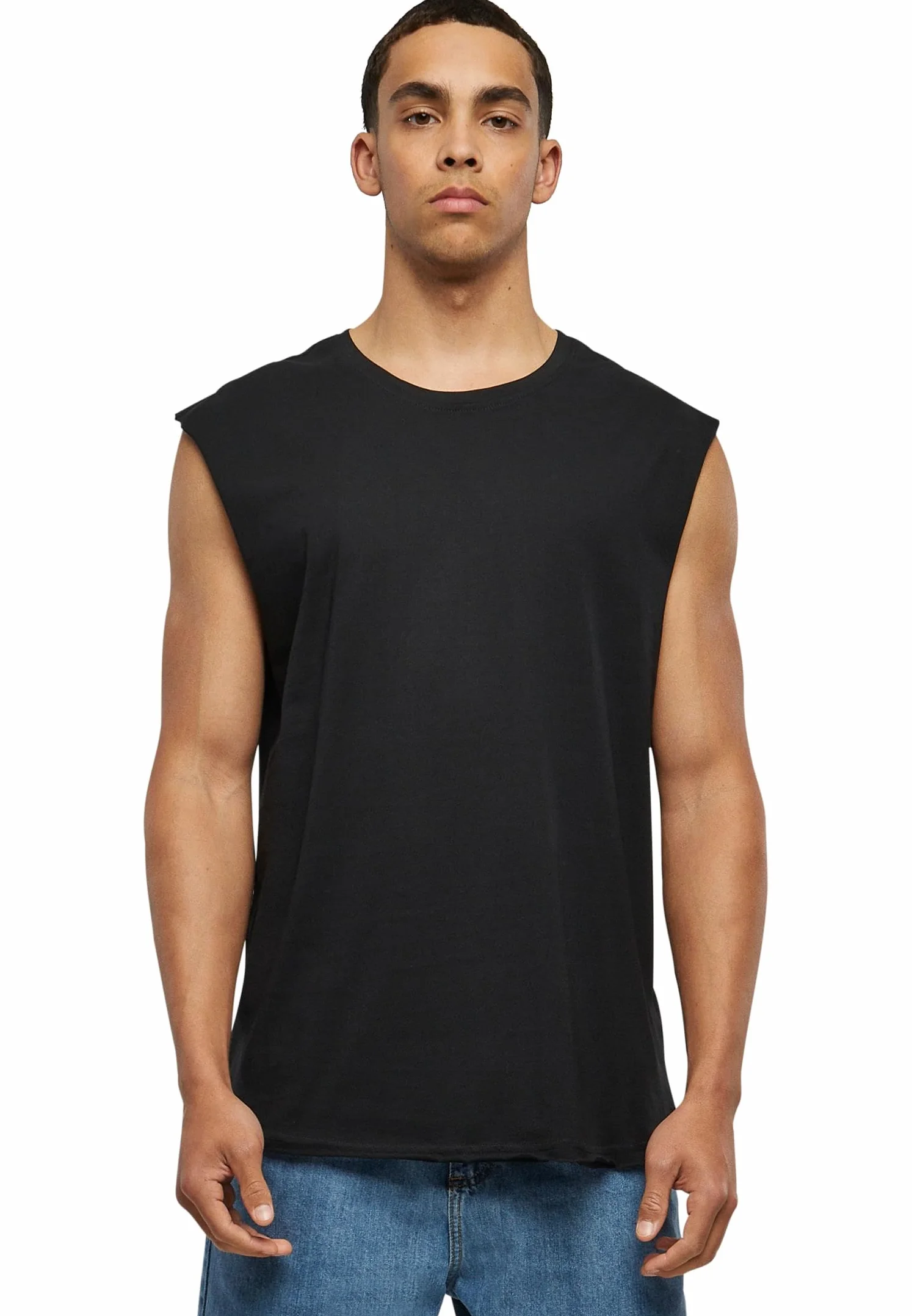 Urban Classics Herren Open Edge Sleeveless Tee