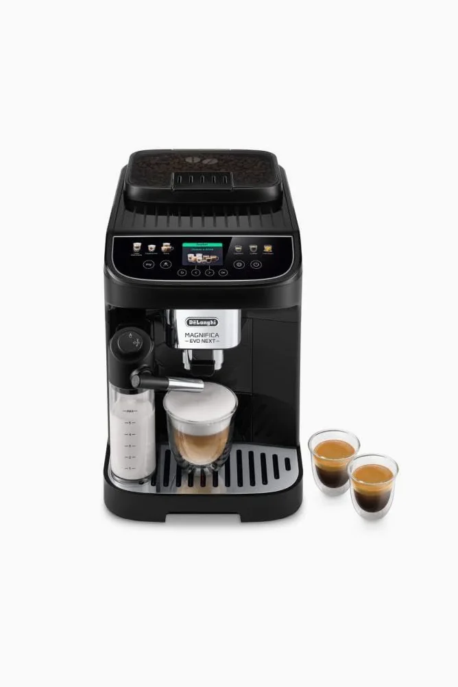 DeLonghi ECAM310.60.B Magnifica Evo Next Macchina da caffè Automatica, Preparazione Automatica, Montalatte