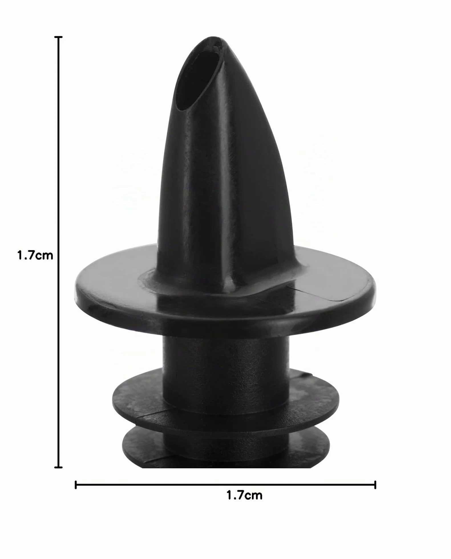 Westmark Tappo Dosatore per Bottiglie Jet-Pour Nero 12 Pezzi