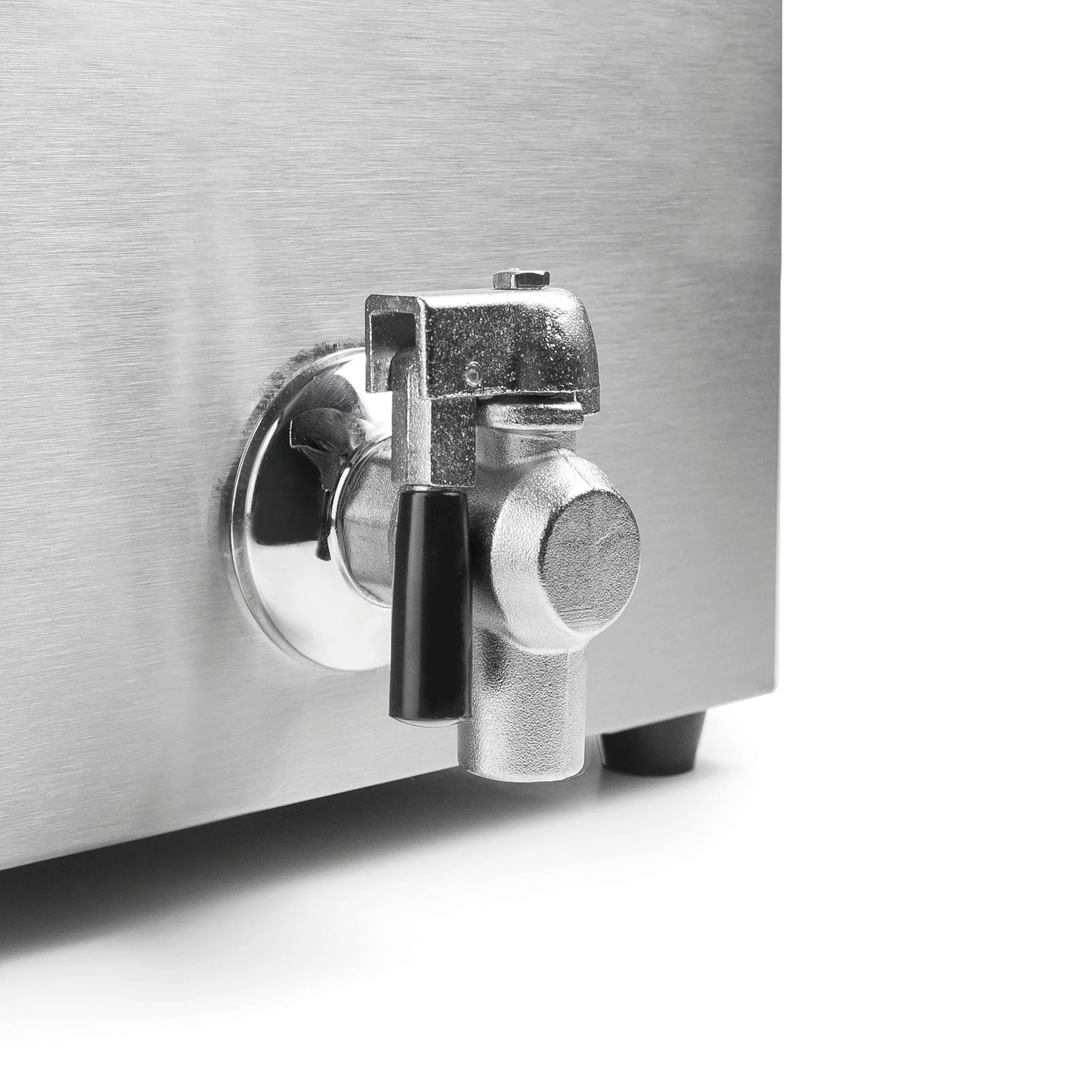 LACOR 69468 69468 - Friggitrice elettrica con rubinetto professionale, 3250 W, 8 l, acciaio inox