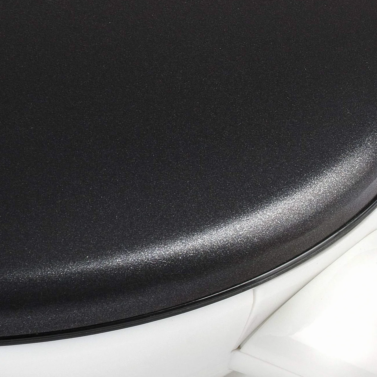 Girmi TS36 Crepiera 800 W, Powłoka Nieprzywierająca, Płyta 20 cm, Obrotowa Podstawa 360°, Biały