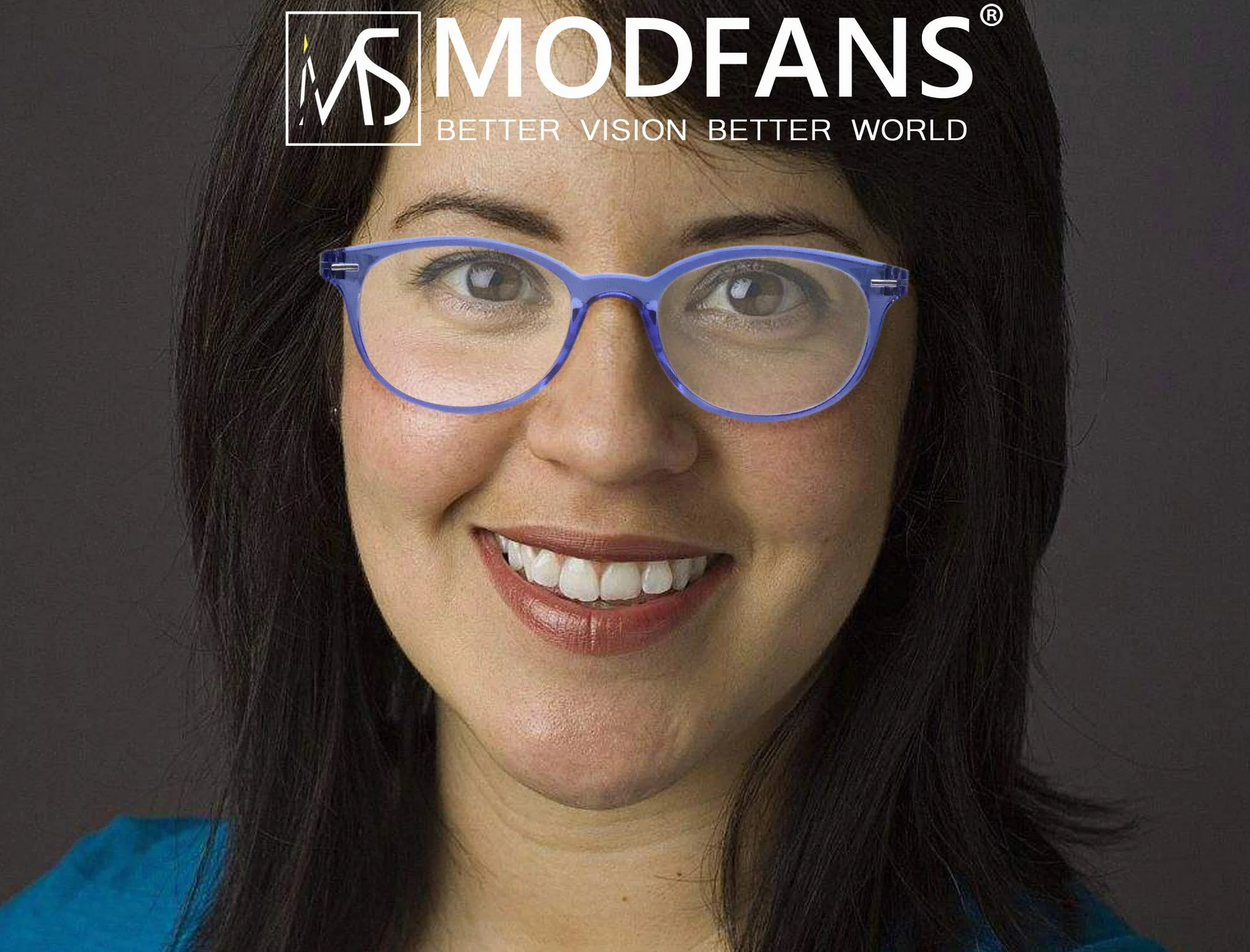 MODFANS Occhiali da Lettura Donna Cerniera a Molla Leggera Custodia Colori Misti