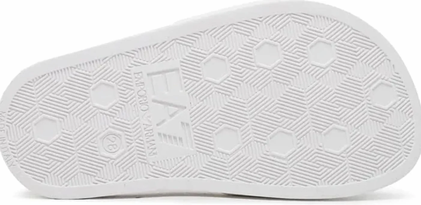 EA7 Emporio Armani Ciabatte Bambino con maxi logo XSPS10XCC22 32