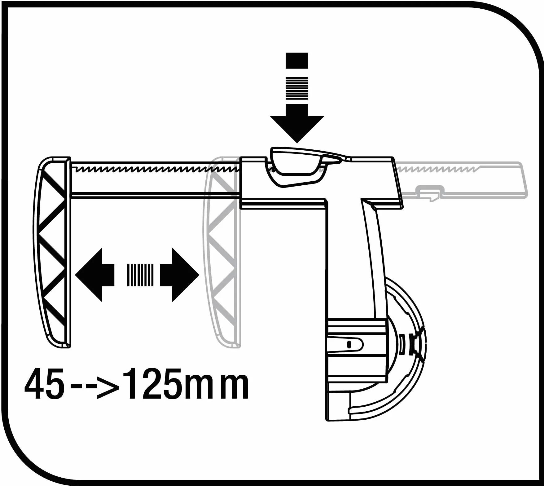 Gimi Pliko Stendibiancheria Da Termosifone In Resina, Stendino Da 3.5 M, Bianco, ‎‎55.5 x 28.5 x 13 cm, 2.5 Kg