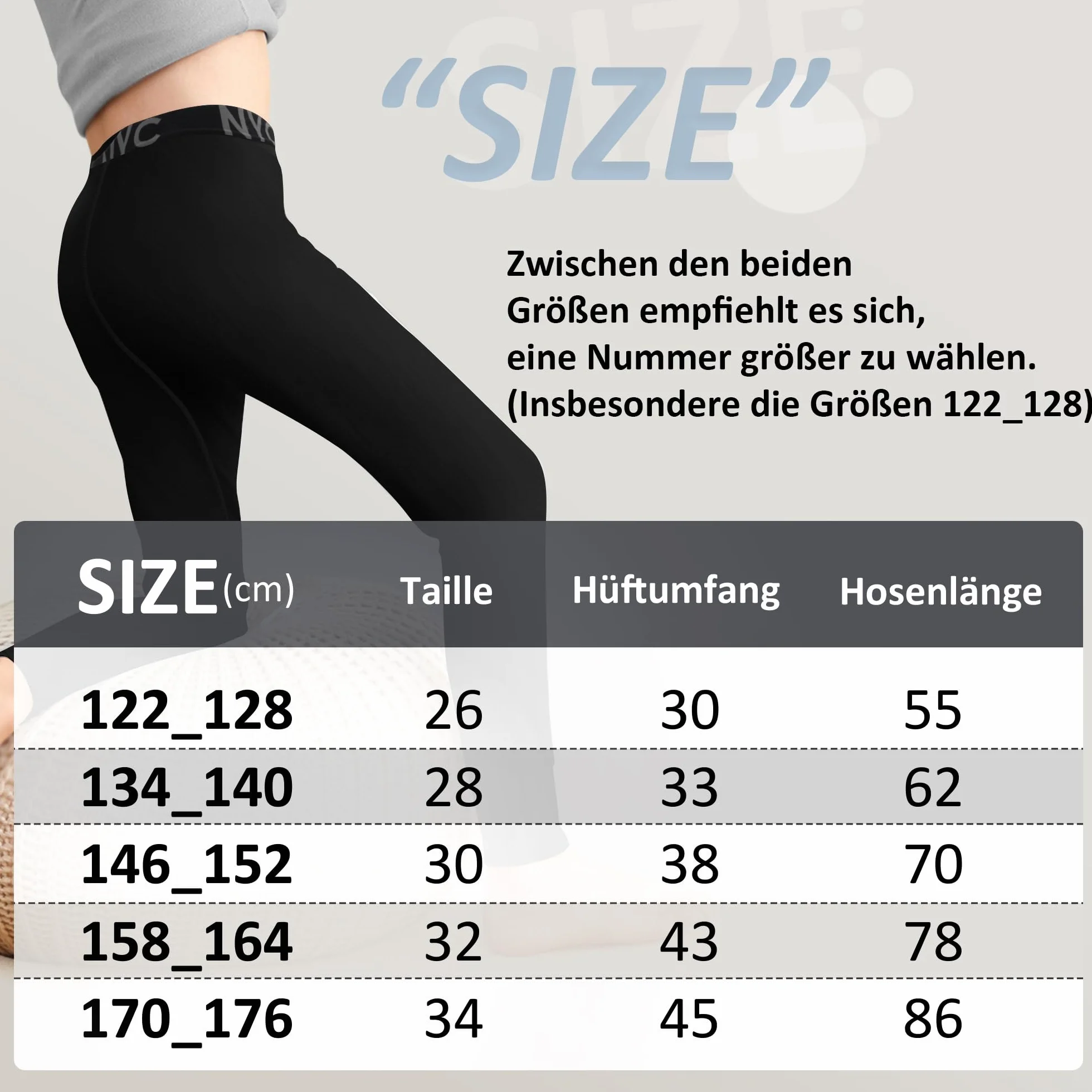 Uizuooy 2 Pezzi Bambini Compression Pantaloni Ragazzi Intimo Sportivo Cotone Nero Basket Running Sport Tights Leggings 2601 BL 122-128