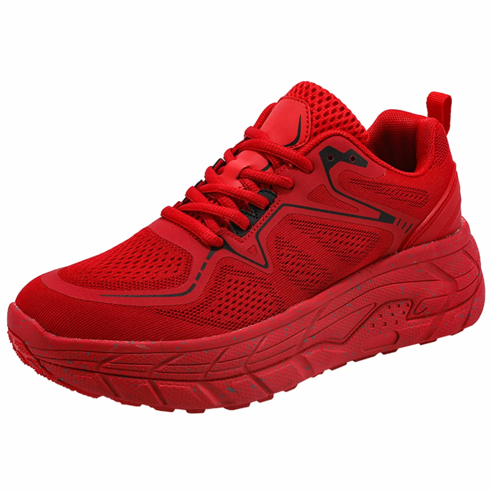 JiuQing Scarpe da Corsa Uomo Ginnastica Casual Rete Sportive Leggere Antiscivolo