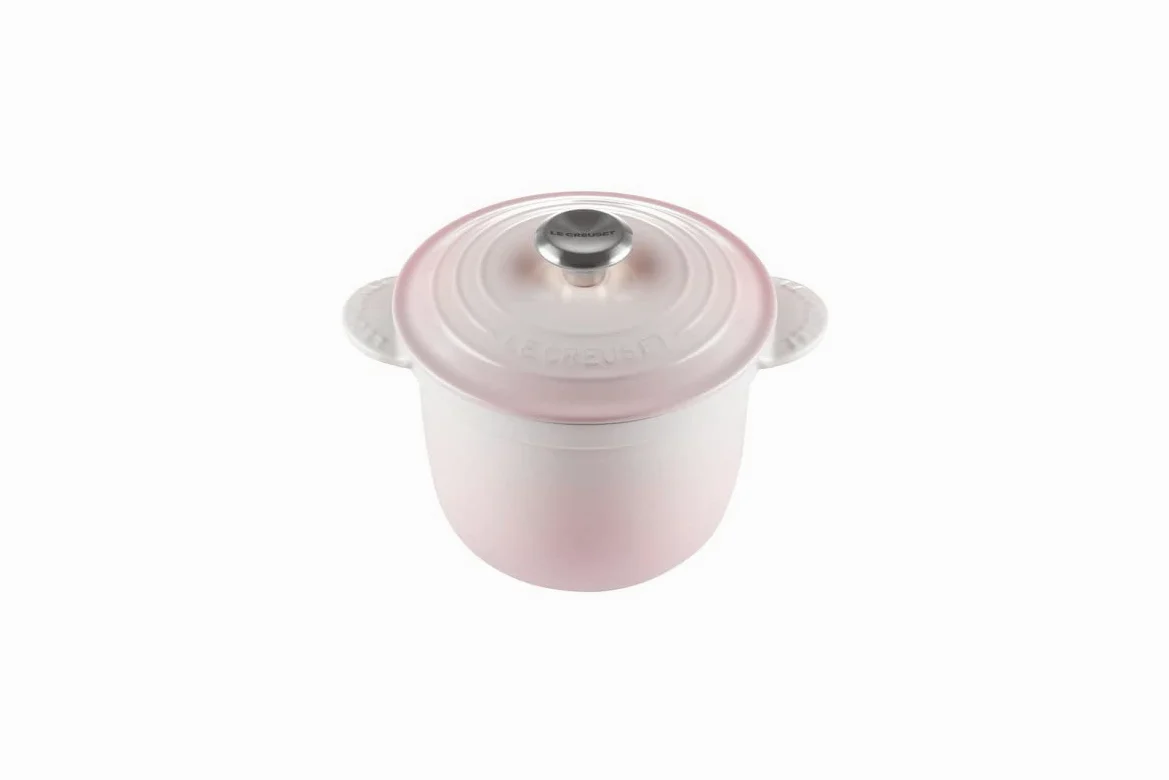 Le Creuset Cocotte Every in ghisa vetrificata, 18 cm, Shell Pink