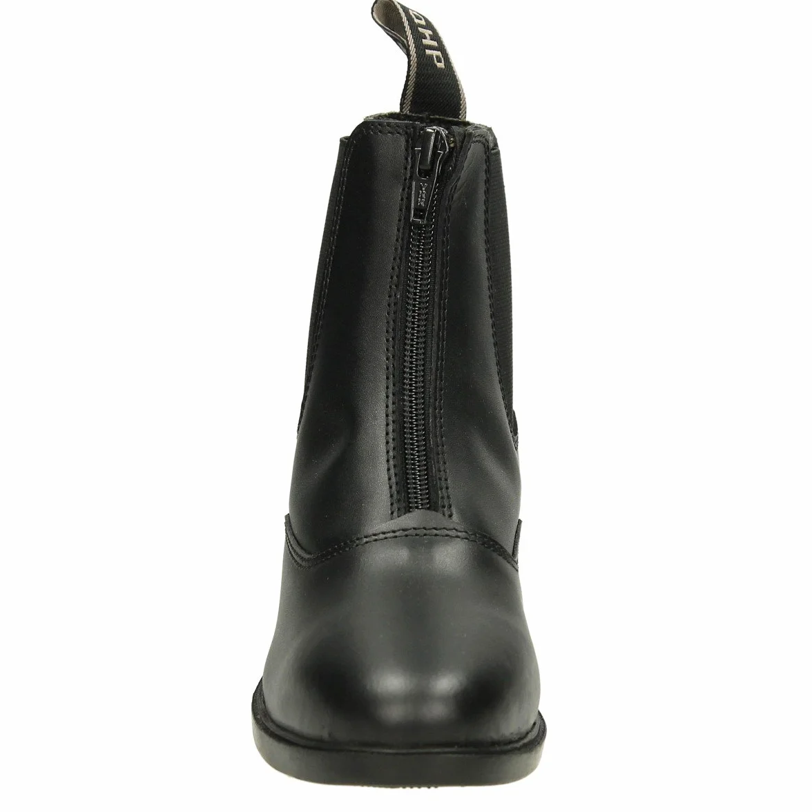 QHP Jodhpur Manilla Junior Stivaletti equitazione pelle Nero