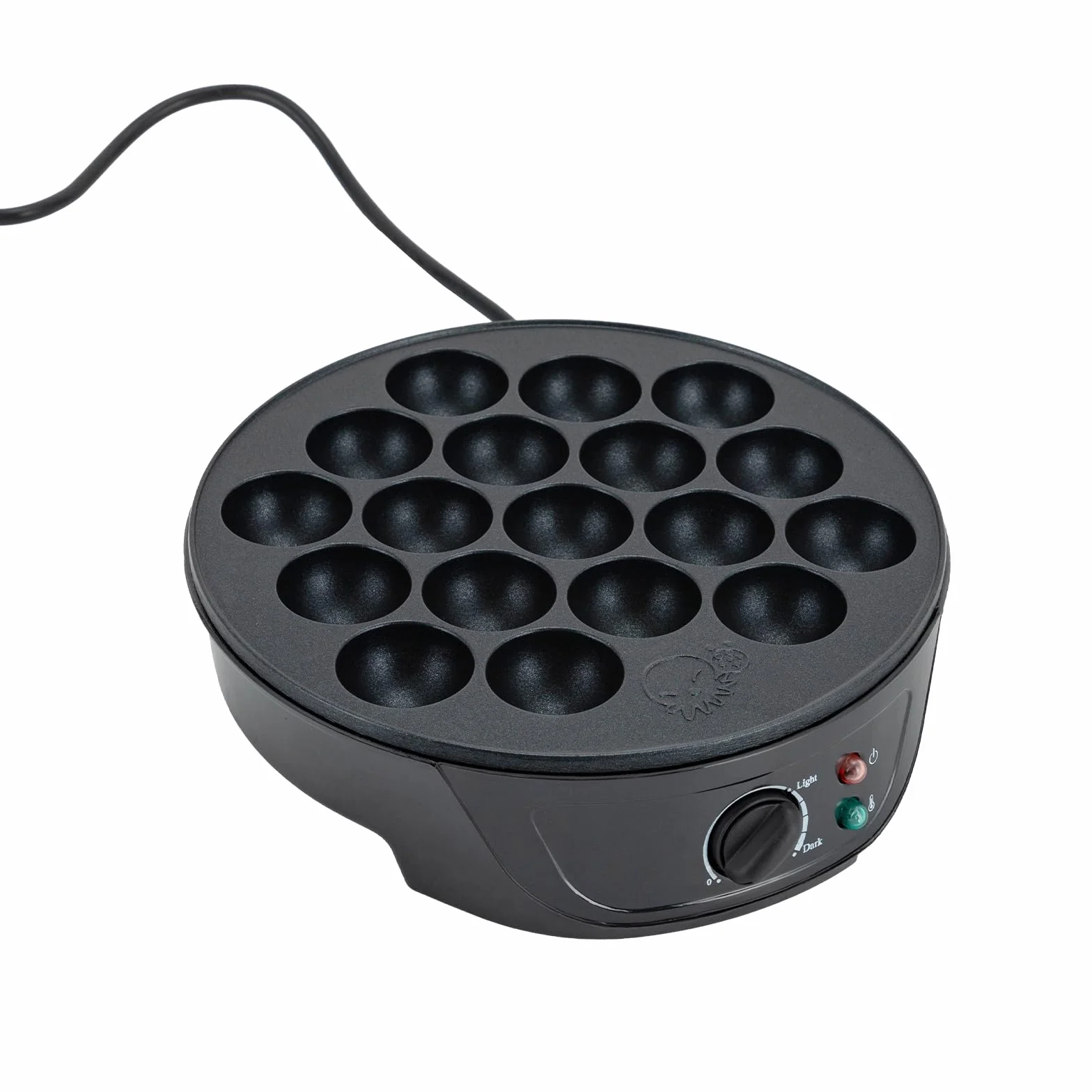 Takoyaki Macchina Elettrica 18 Fori 750W Nero