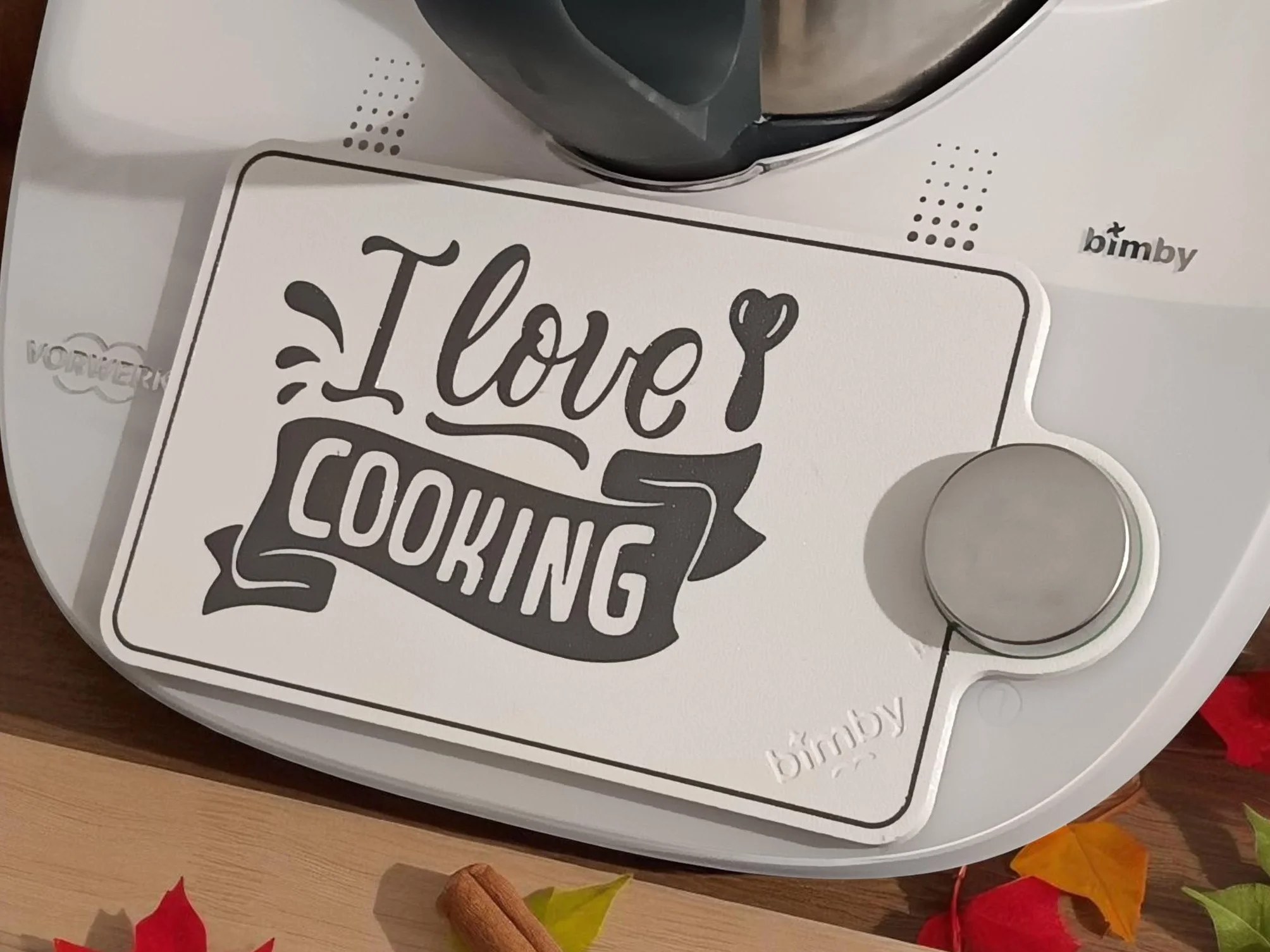Generico Cornice Protettiva Bimby TM6 Protegge Il Display Design I Love Cooking Installazione Rapida Senza Colla