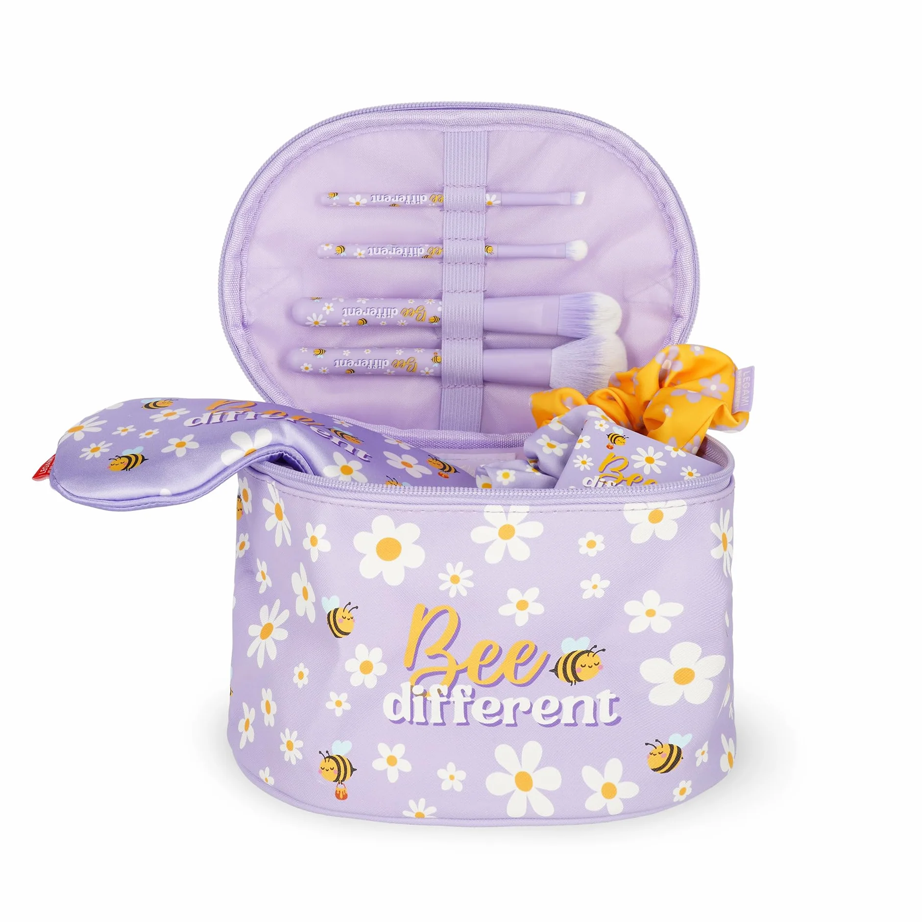Legami Beauty Case Hello beauty Tema Bee Borsa per Trucchi spaziosa 21x19 cm