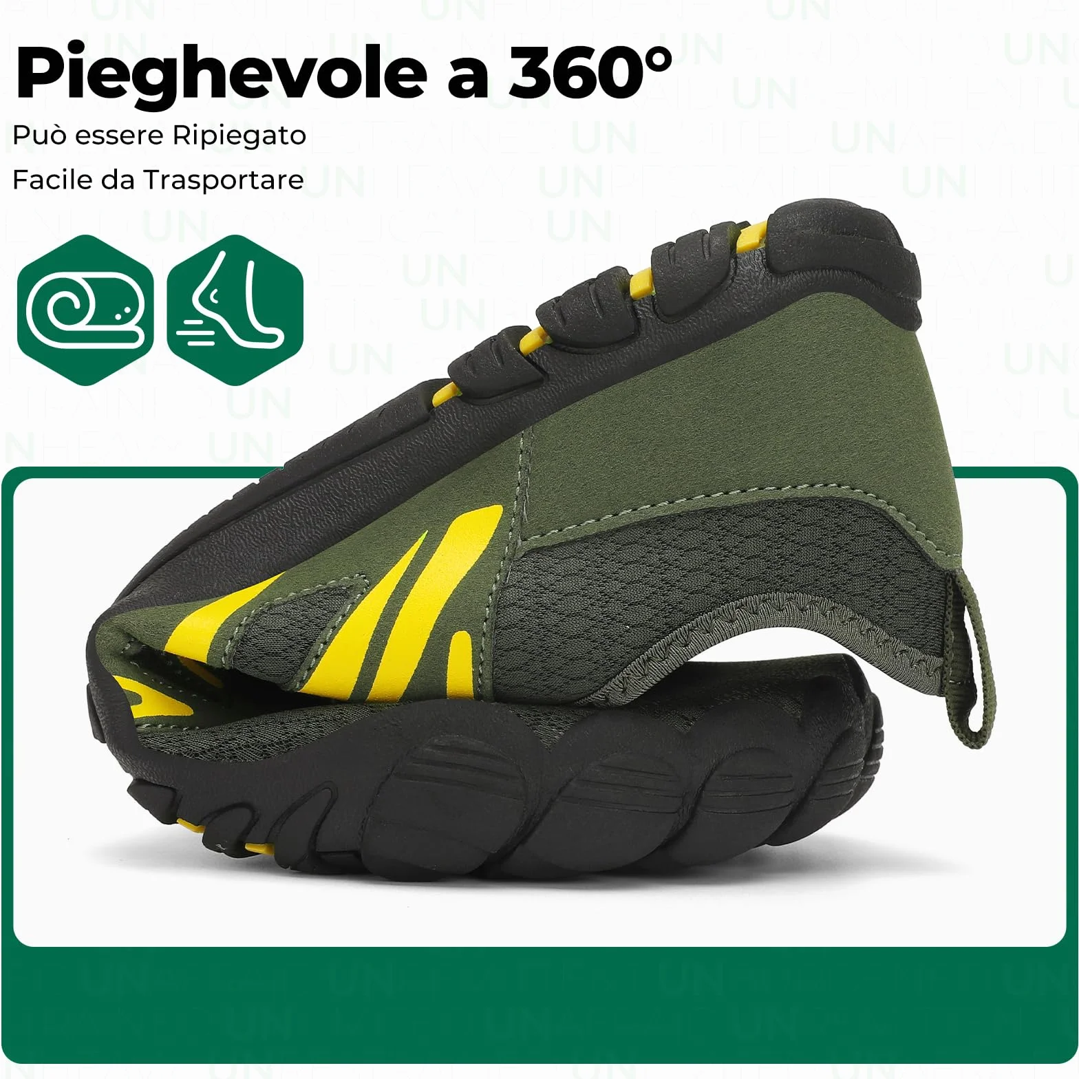 SAGUARO Scarpe Barefoot Uomo da Scoglio Leggere Traspiranti Asciugatura Rapida 39-48