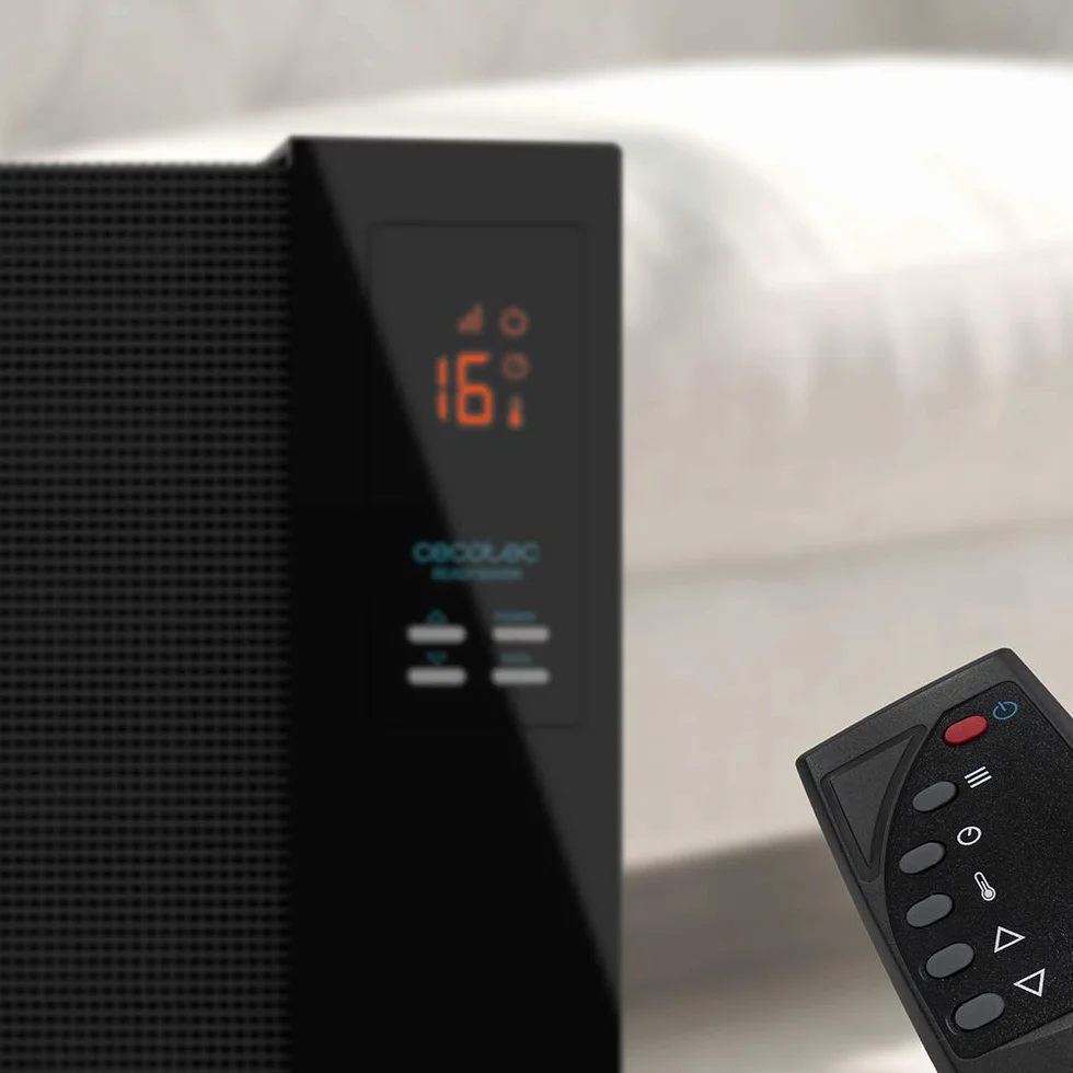 Cecotec Radiatore Elettrico Ready Warm 3100 Smart Now. 2000 W, Ruote omnidirezionali, 2 Modalità, termostato regolabile, sistema di protezione contro il surriscaldamento, 15m2