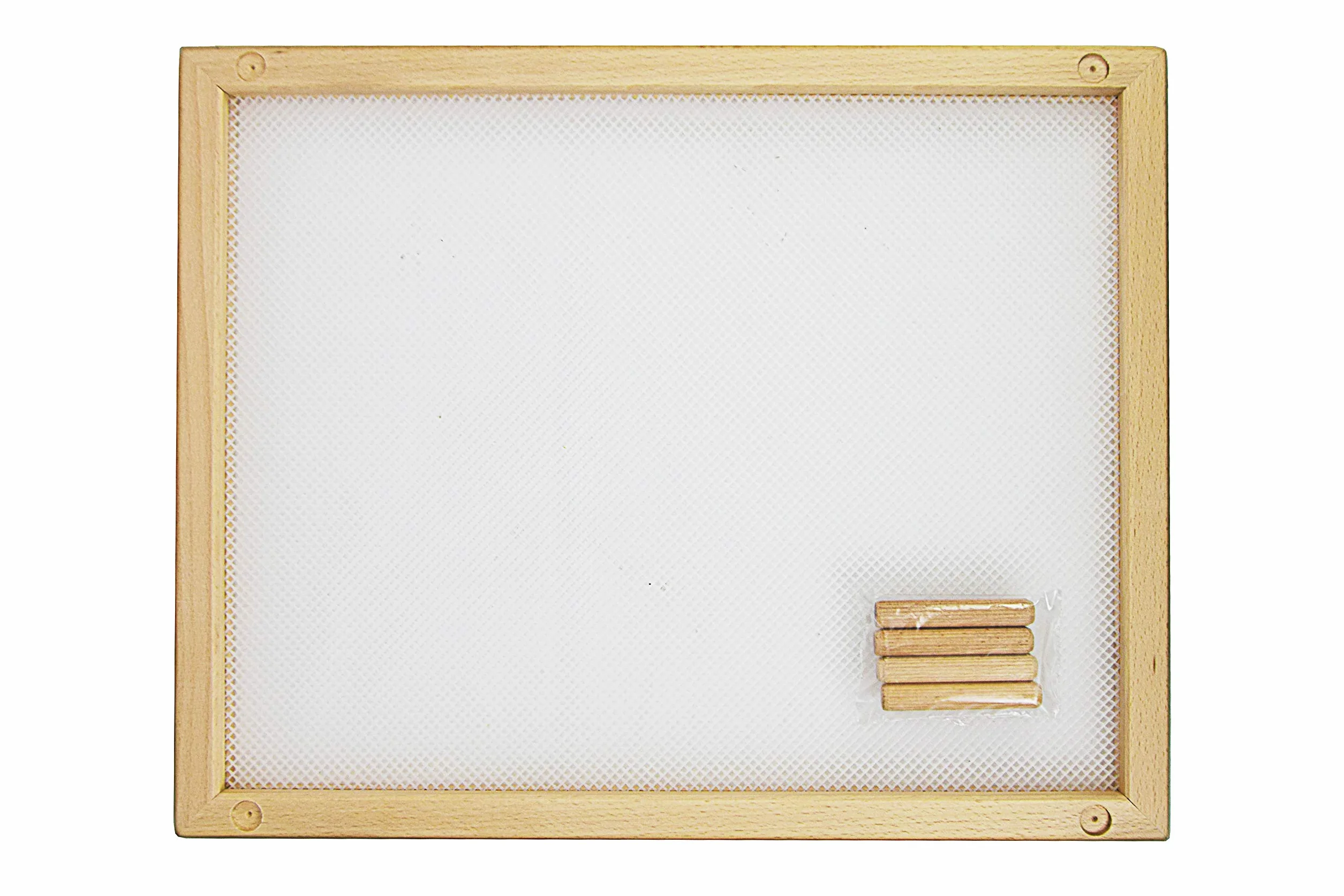 Elettro Center Art.390 Vassoio Asciuga Pasta, Legno, Beige