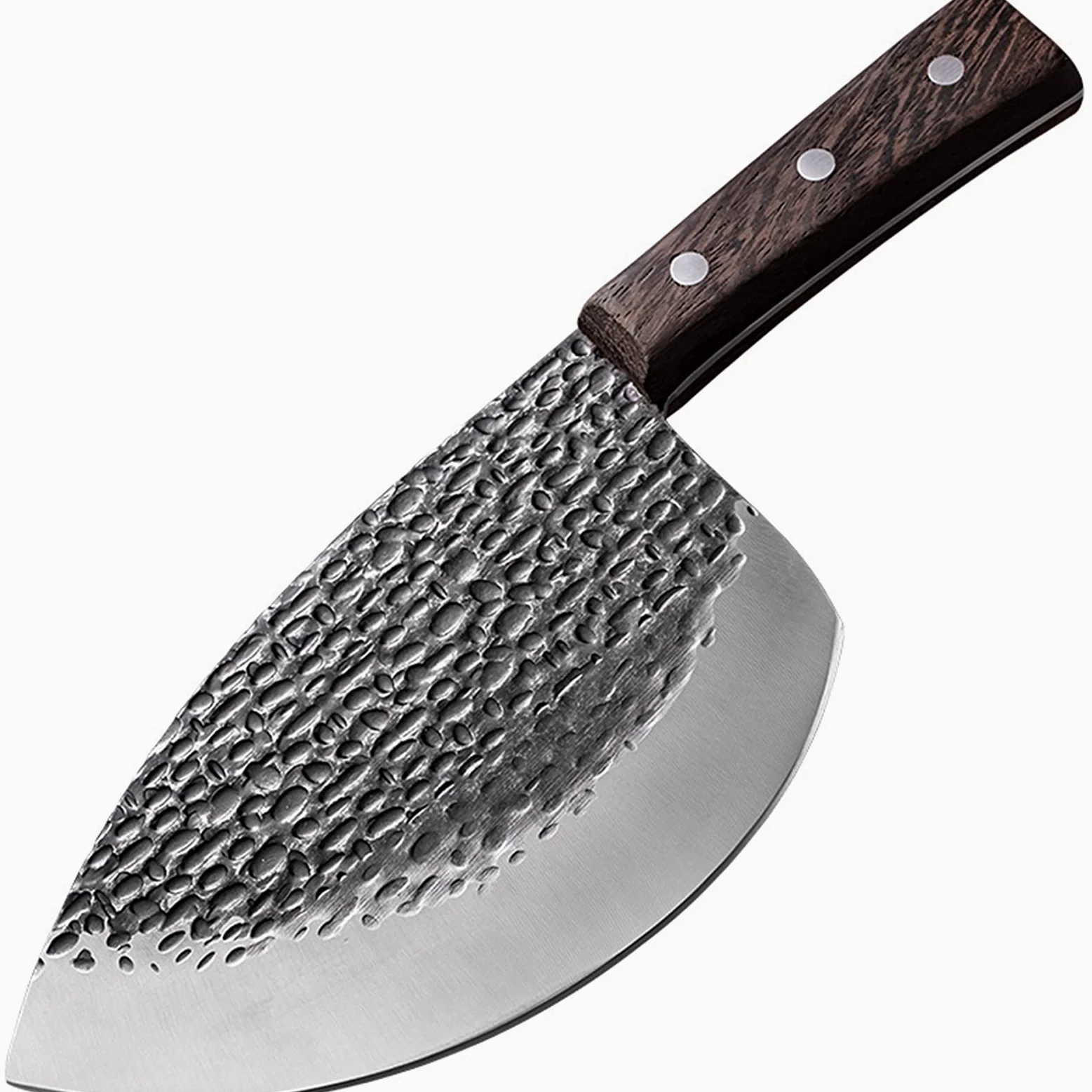 Forgiato professionale Forgiato Burtcher Knife Coltello a mannaio Pesce Seafood Pesce Coltello da cucina Coltello da cucina Handmade Sharp Slaught Strumenti