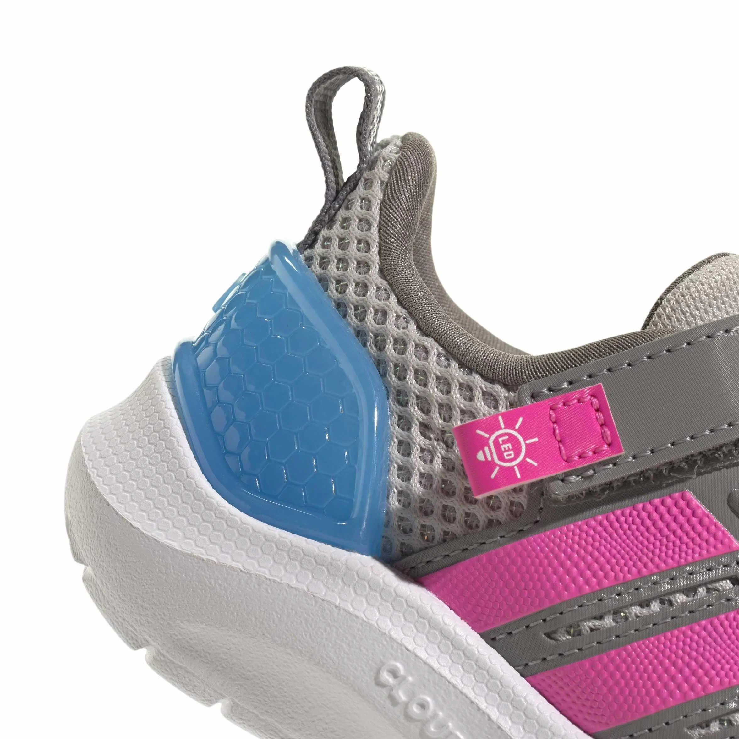 Adidas Unisex - Bimbi 0-24 LIGHTORAMA Runner Shoes Infants, Ice Lavender/Silver Met./Flash Aqua, 26 1/2 EU