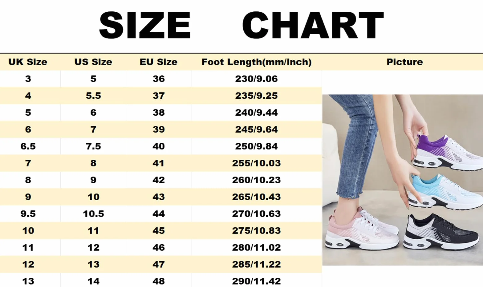 Scarpe da corsa ortopediche donna con supporto arco plantare per fascite plantare