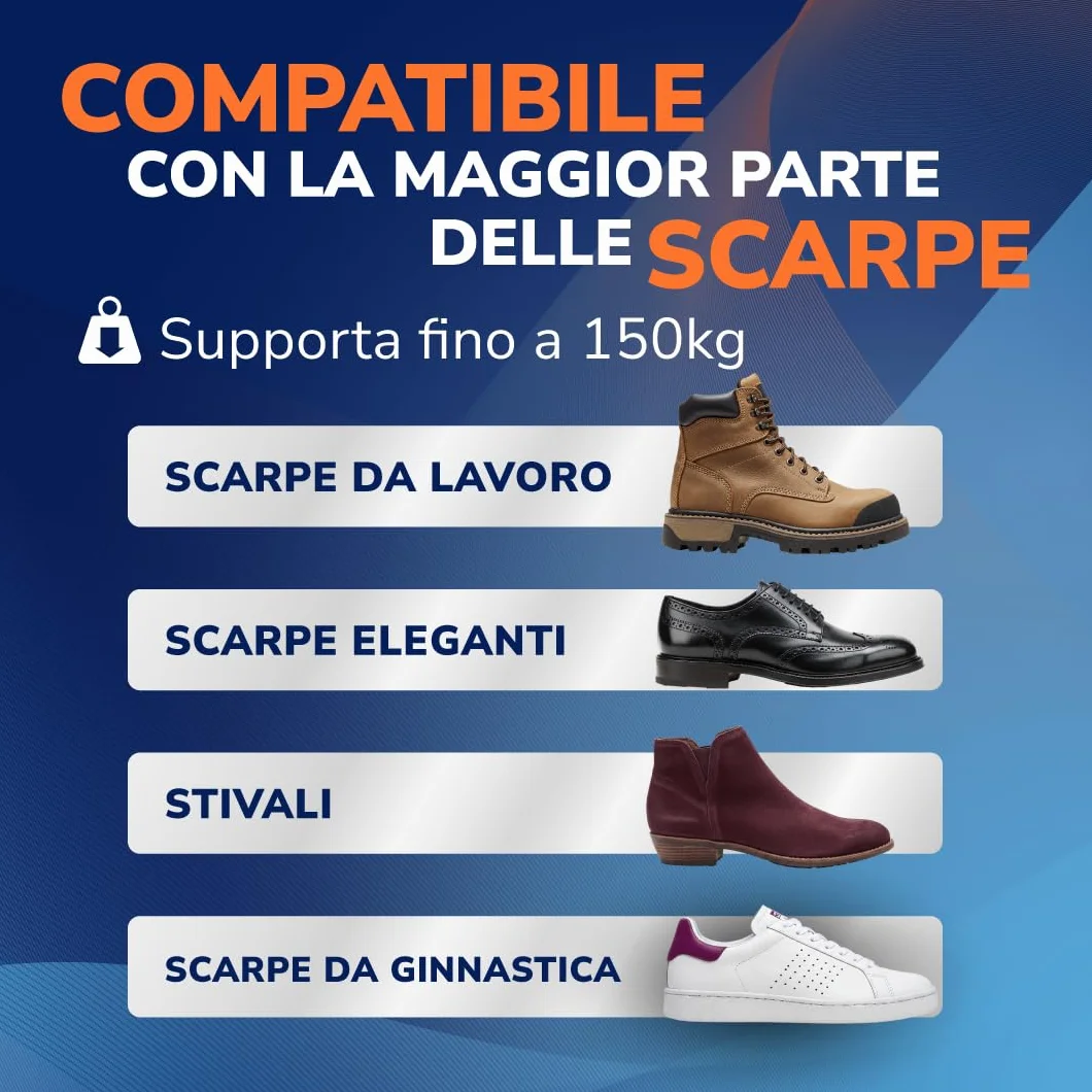 Dr. Scholl’s Advanced Pain Relief Solette Ortopediche Uomo/Donna, Supporto Arco Plantare, Ammortizzazione Fino 150 kg