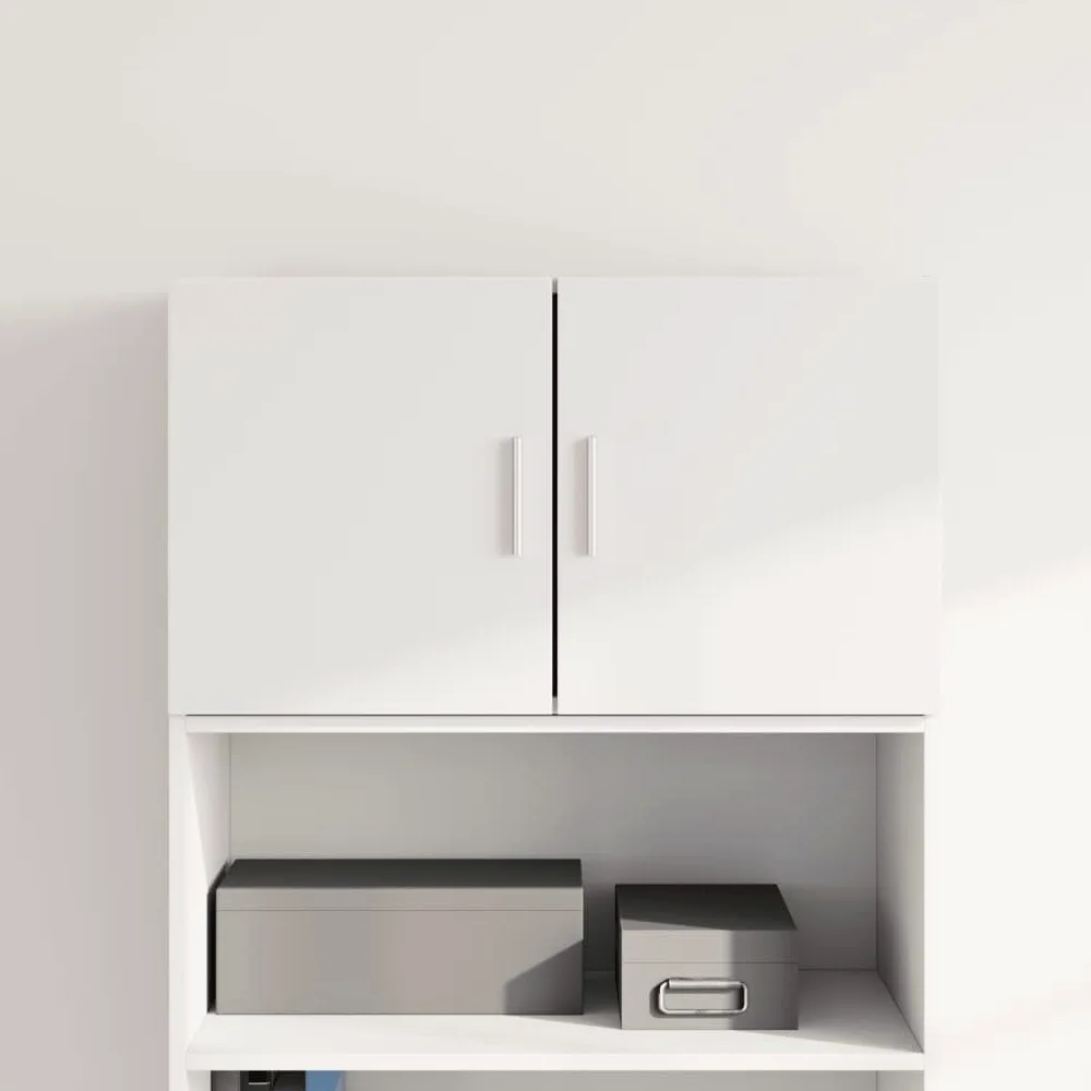 vidaXL Mobile a Parete Bianco 70x42,5x40 cm in Legno Multistrato