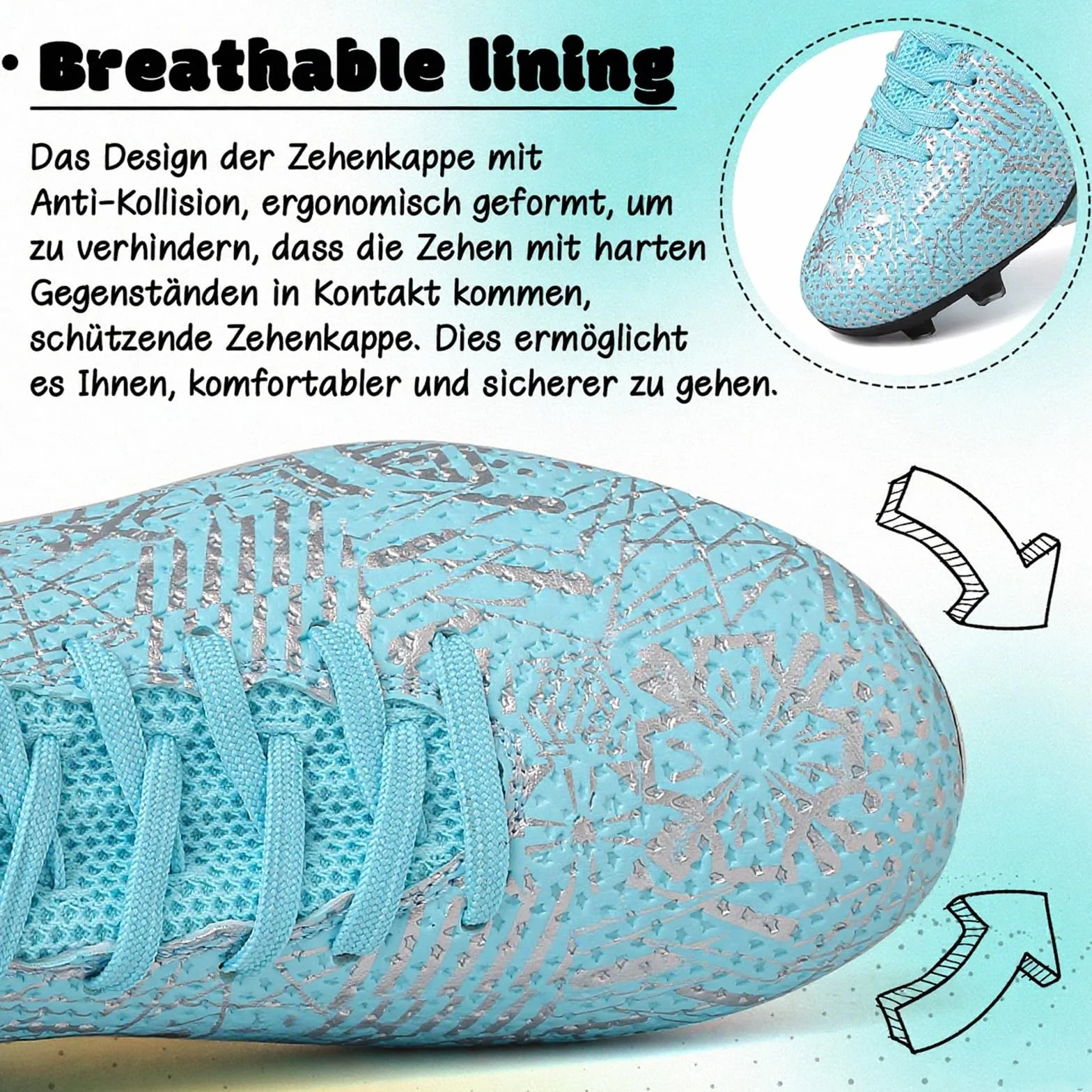 Scarpe da calcio per bambini scarpe da calcio per ragazzi ragazze AG