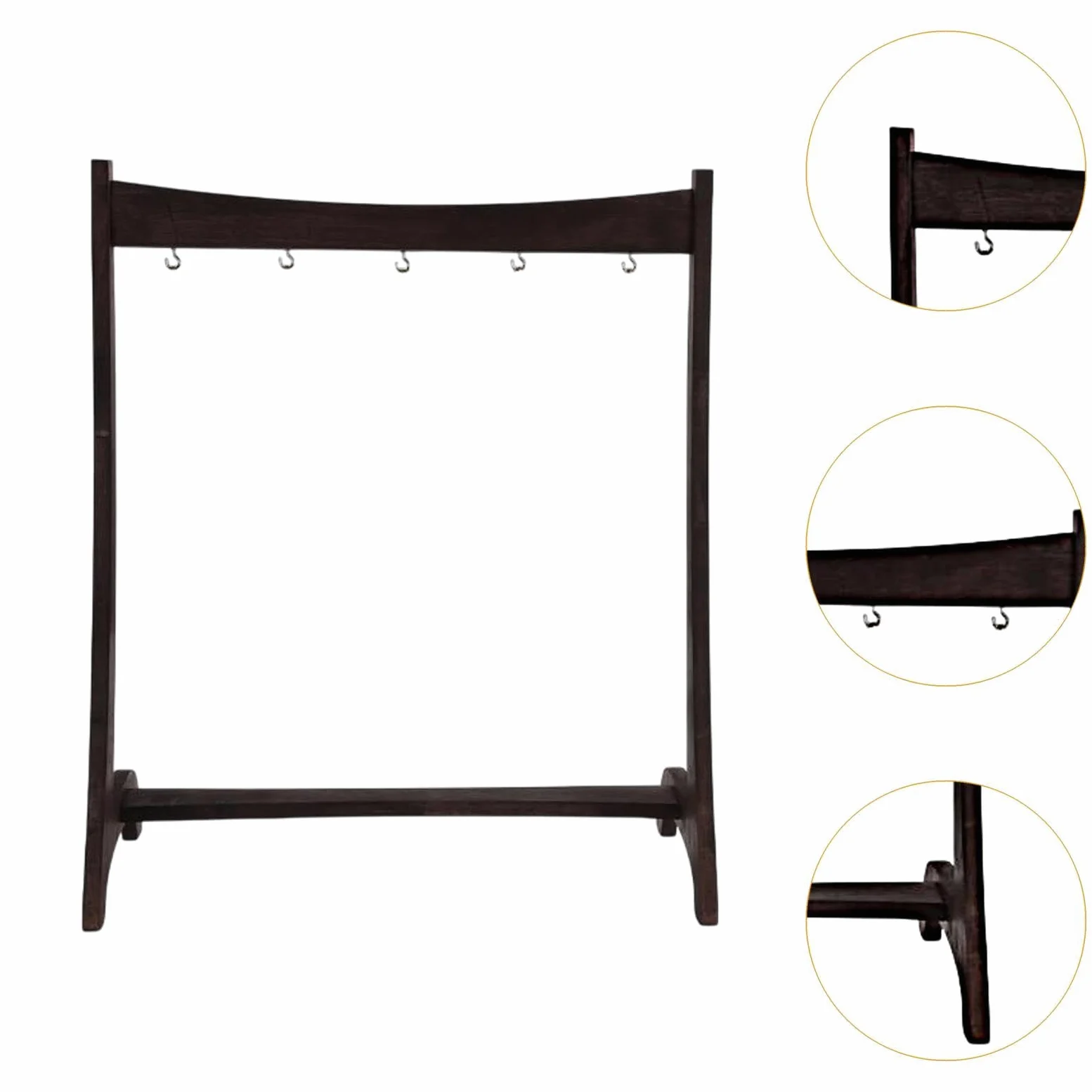 Supporto per Carillon da Tavolo con Base in Legno Resistente Appendi Decorazioni Floreali Porta Penna Calligrafica Portapiante Ornamentale Adatto per