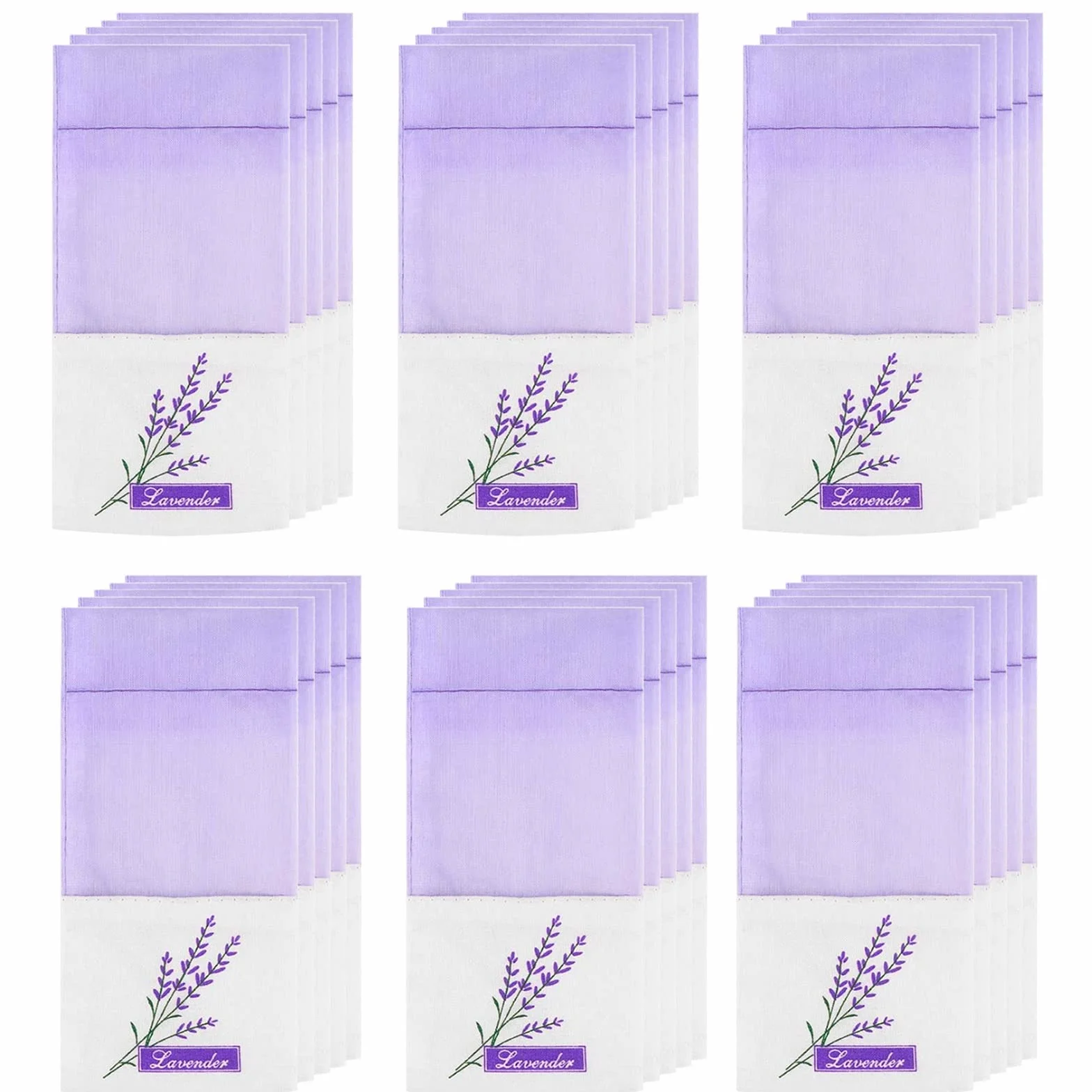 30 Pezzi Sacchetto di Lavanda,Lavanda Bustina Sacchetto Borsa a Bustina Lavanda