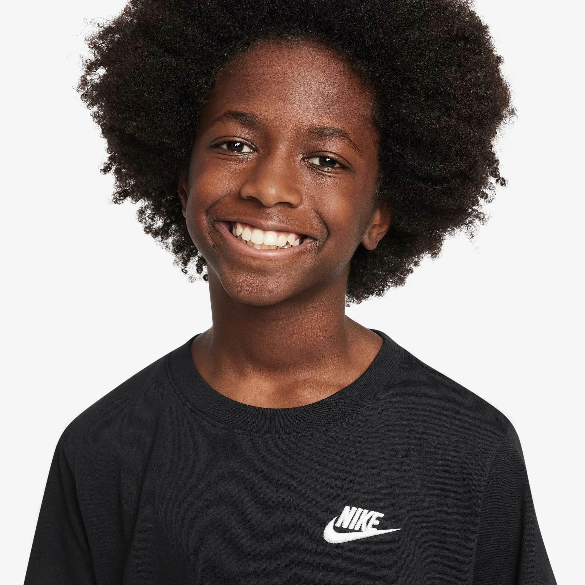 Nike K NSW Tee EMB Futura Lbr Top Unisex - Bambini e Ragazzi (Pacco da 1)