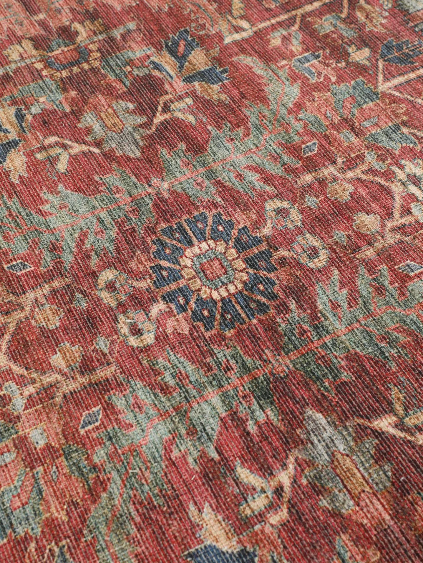 RugVista Khalifa Oriental, Tappeto, Orientali, 160 x 230 cm, Rettangolare, Pelo corto, Soggiorno, Camera da letto, Cucina, Lavabile in lavatrice, Rosso