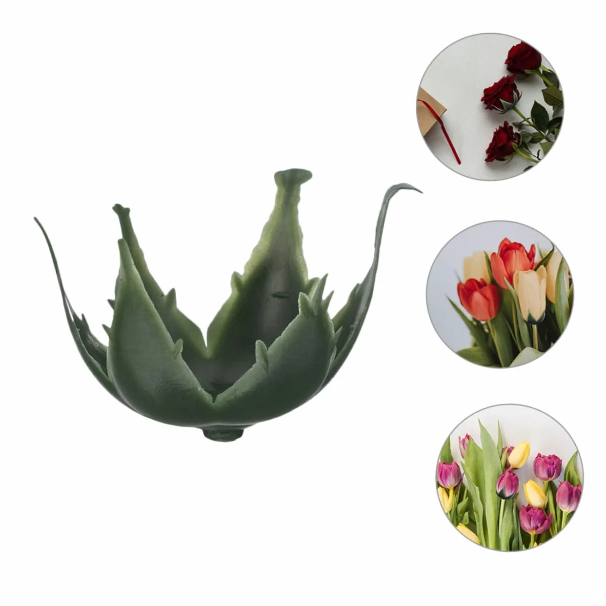Calici di Fiori Artificiali 30 Pezzi in Plastica Resistente per Composizioni Floreali Fai da Te Decorazioni Casa e Negozi di Fiori