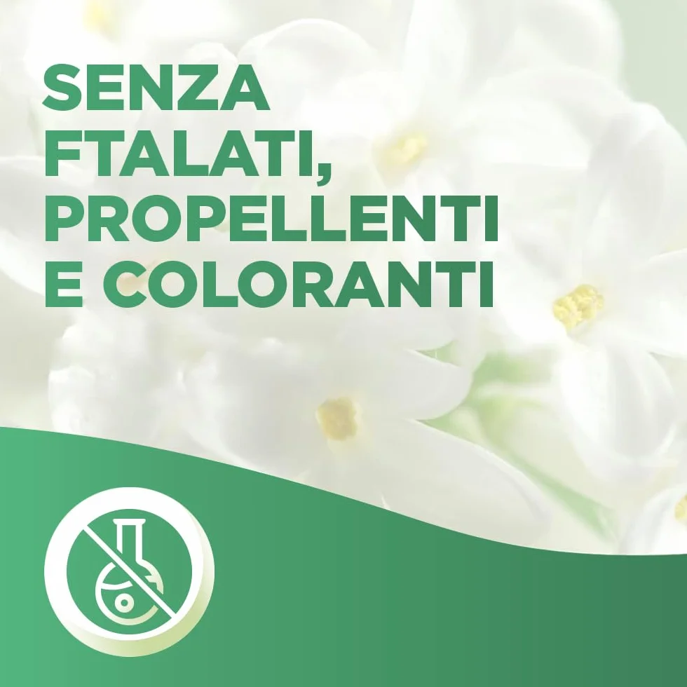 Airwick Profumatore per Ambienti, Confezione da 8 Spray da 250ml, Spray Active Fresh al Profumo di Cotone, Deodorante Ambiente