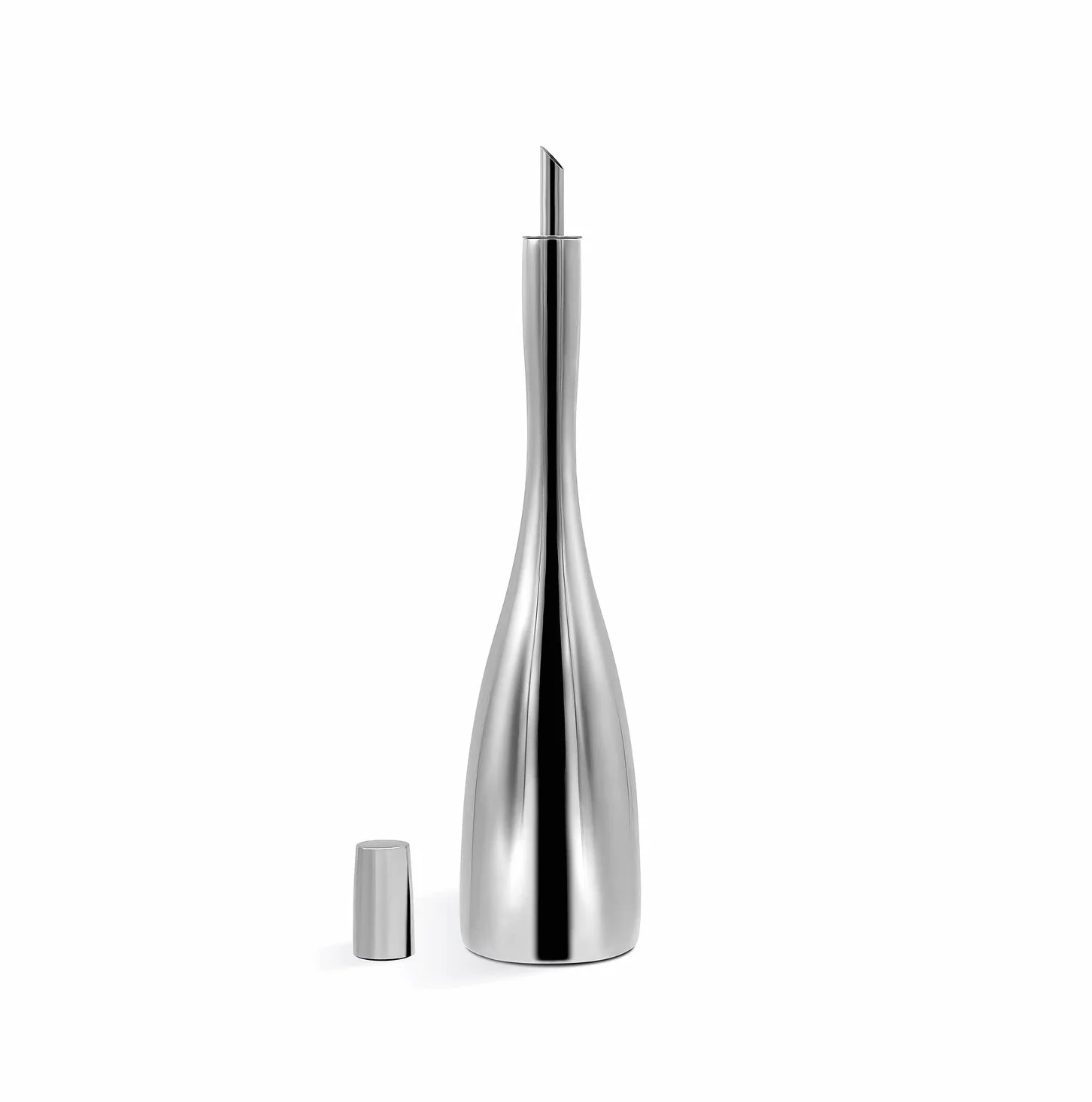 Oliera Olly, Acciaio Inox 18/10, Beccuccio Versatore, Facile da Pulire e riempire. Design. PFAS Free.