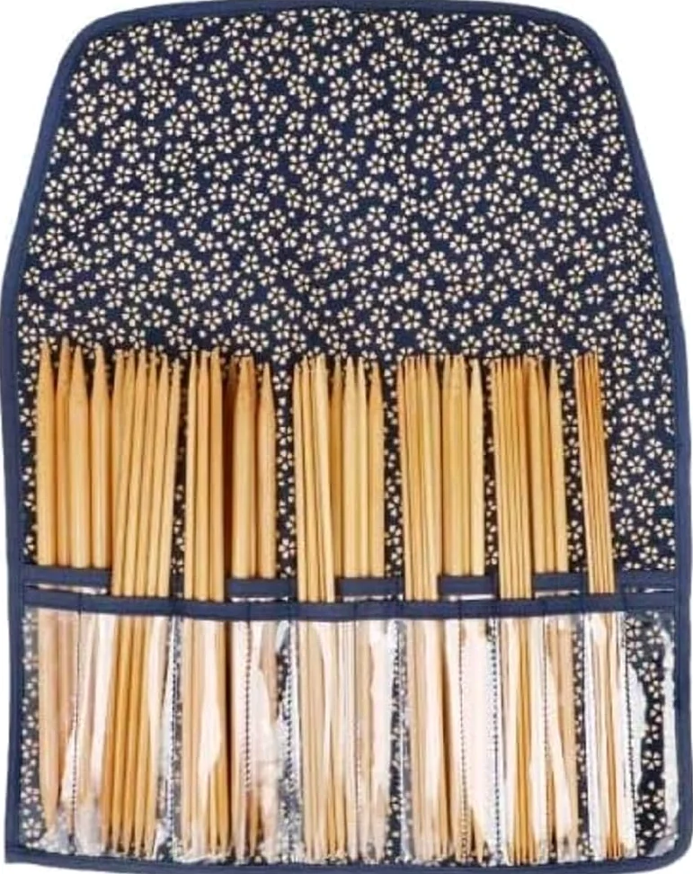 Seeknit - Setknit Koshitsu Blue (20 cm) Set di ago a doppio punto - 1 pezzo